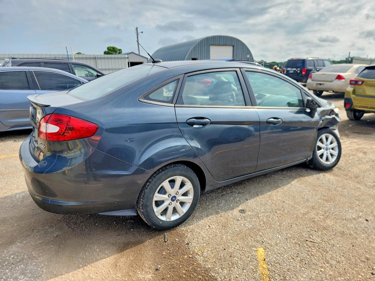 2011 Ford Fiesta Se Blue vin: 3FADP4BJ2BM223737