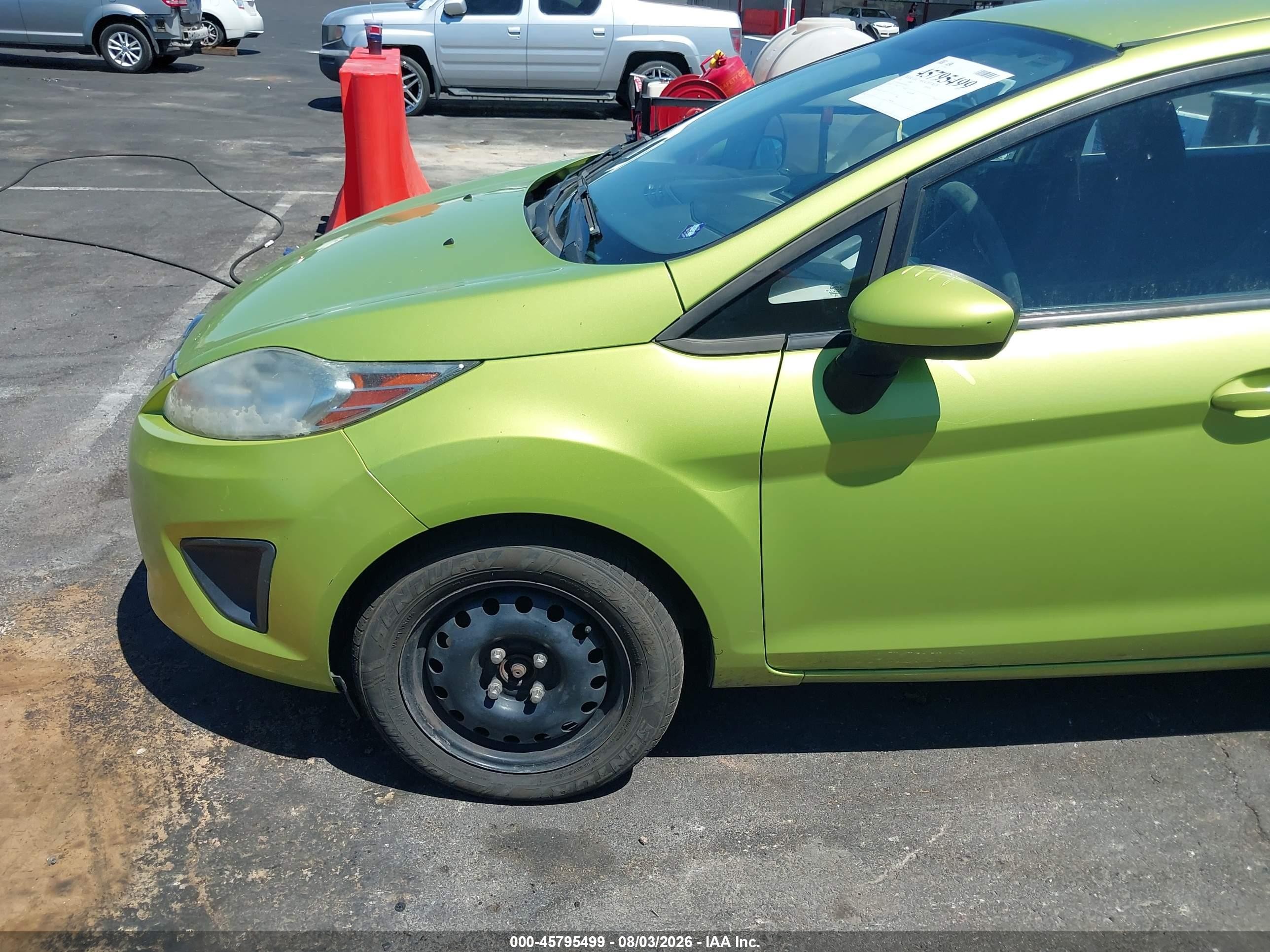 2012 Ford Fiesta Se Green vin: 3FADP4BJ2CM164917