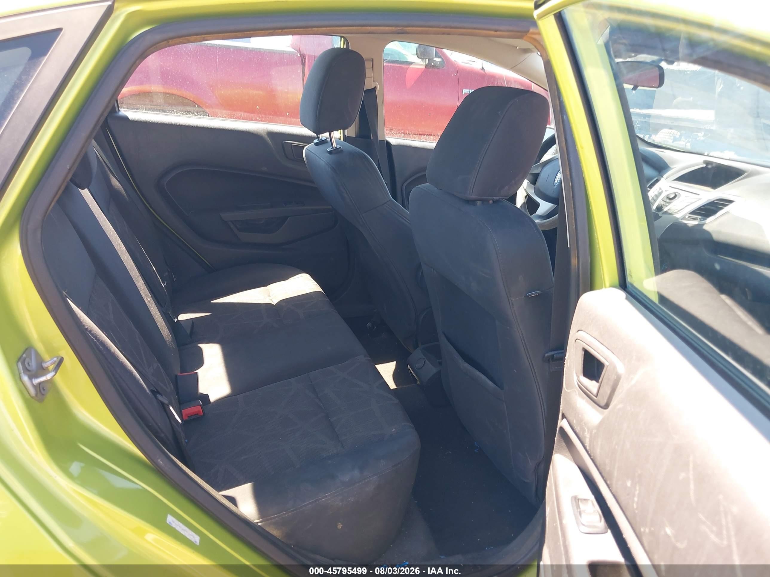 2012 Ford Fiesta Se Green vin: 3FADP4BJ2CM164917