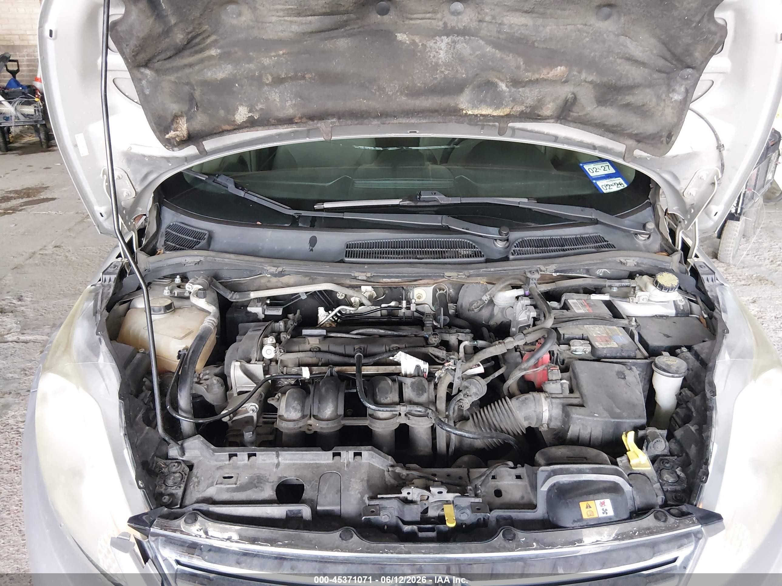 2013 Ford Fiesta Se Серебряный vin: 3FADP4BJ2DM118747
