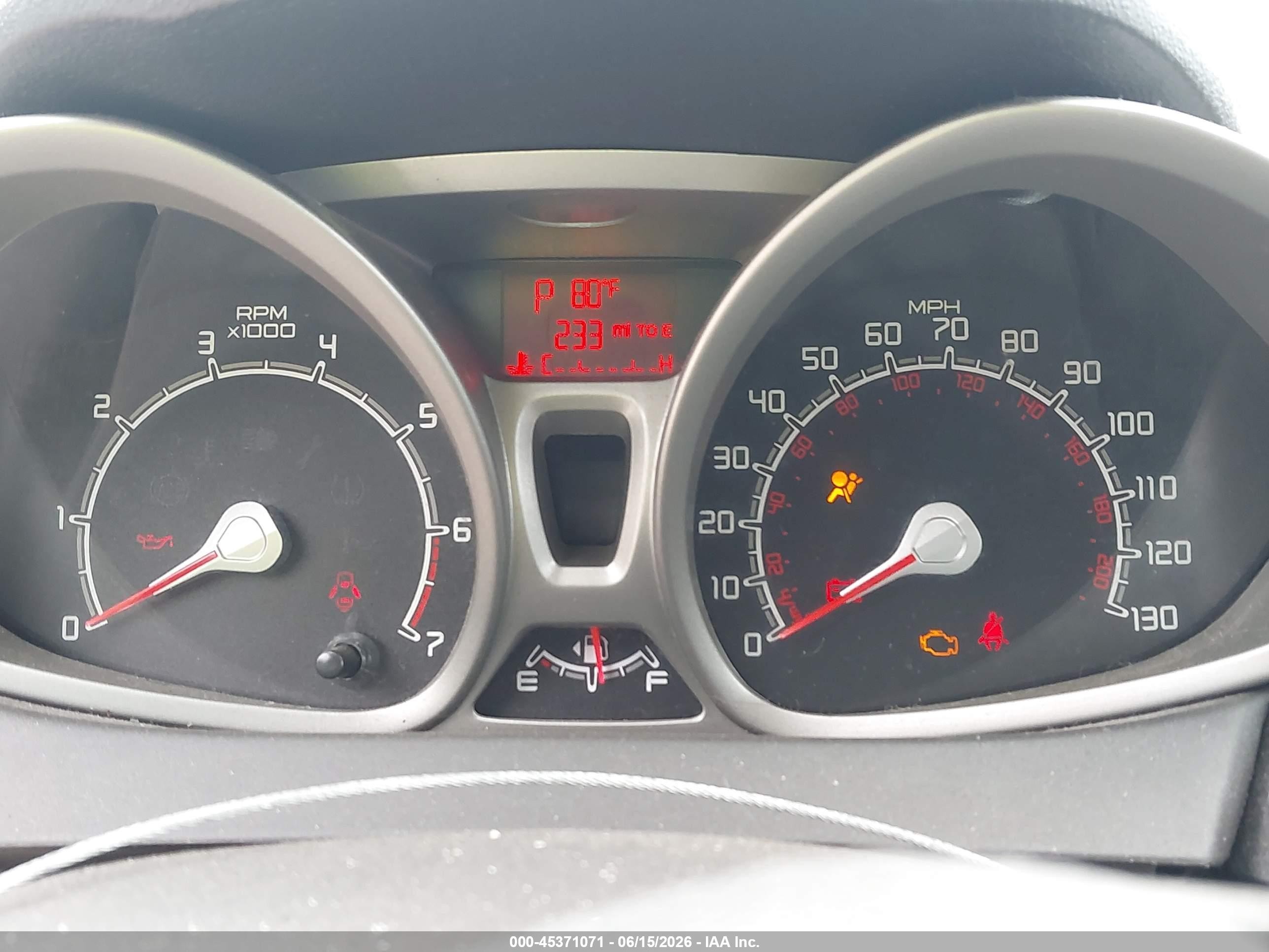 2013 Ford Fiesta Se Серебряный vin: 3FADP4BJ2DM118747