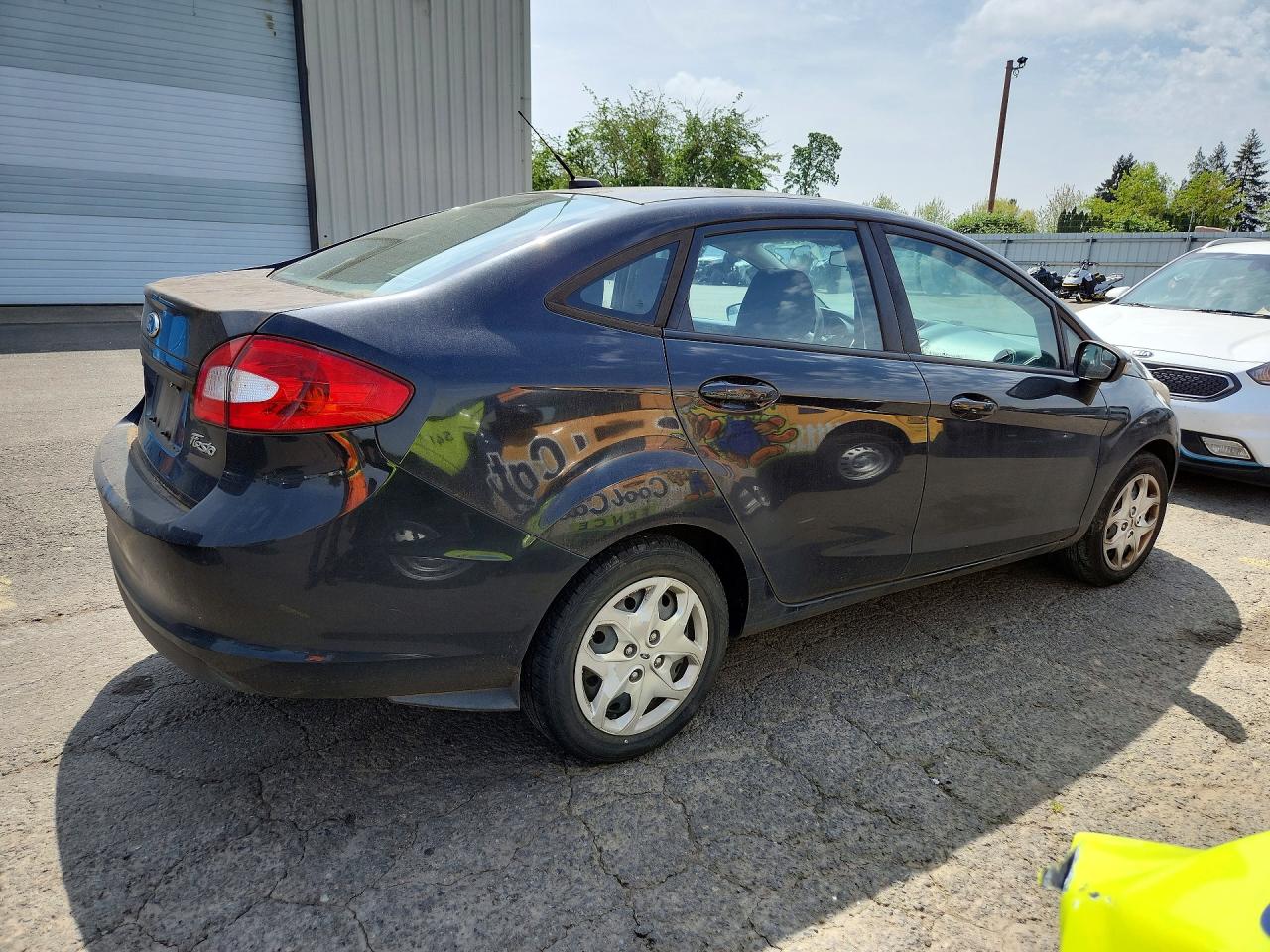 2013 Ford Fiesta Se Black vin: 3FADP4BJ2DM129506