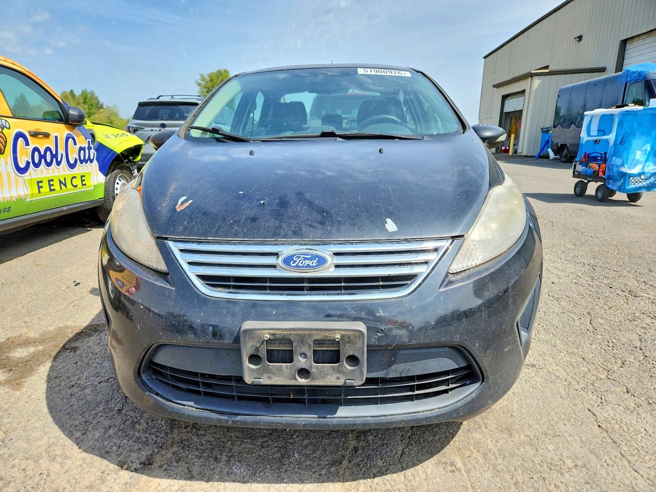 2013 Ford Fiesta Se Black vin: 3FADP4BJ2DM129506