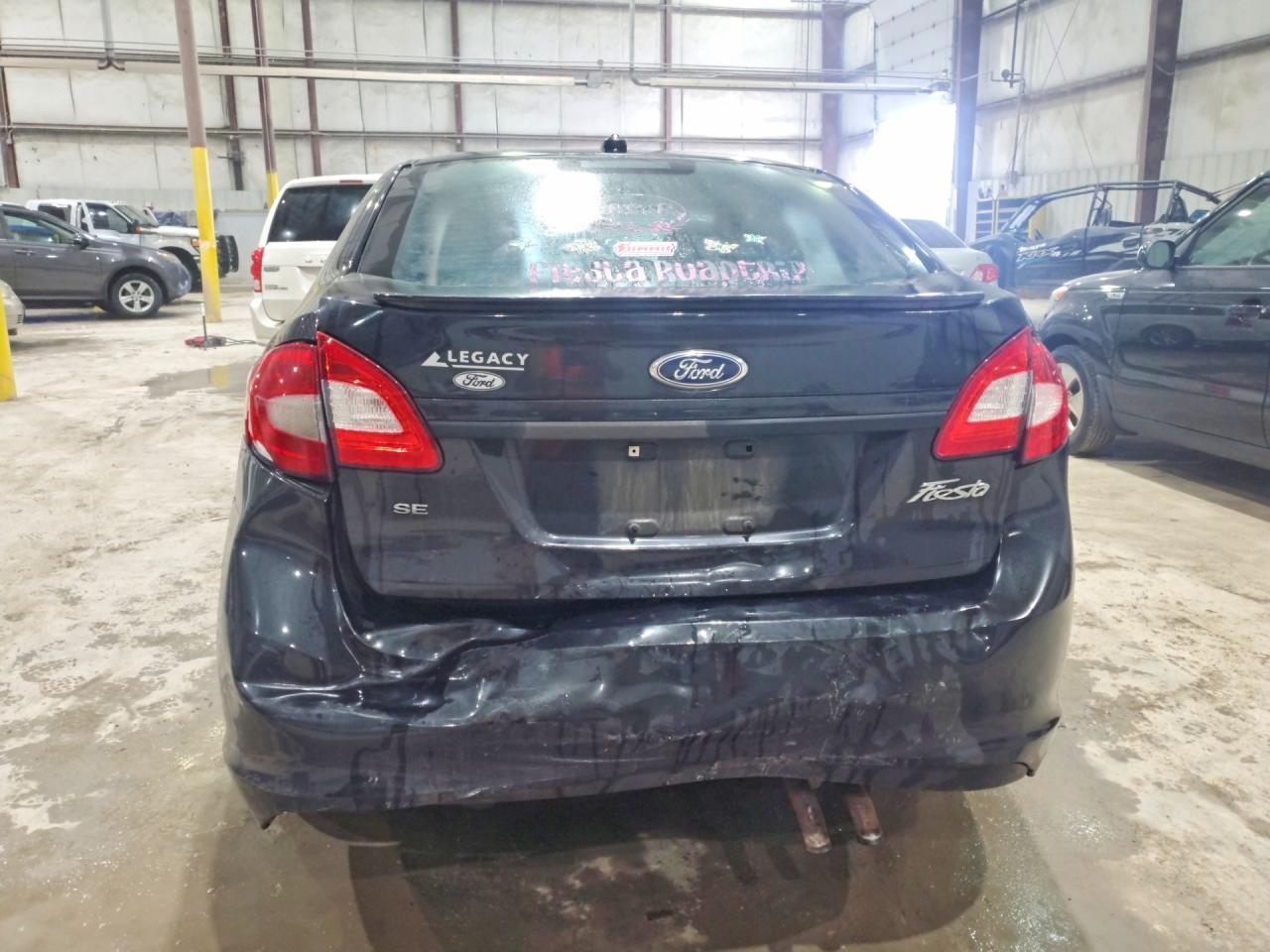 2013 Ford Fiesta Se Black vin: 3FADP4BJ2DM167186