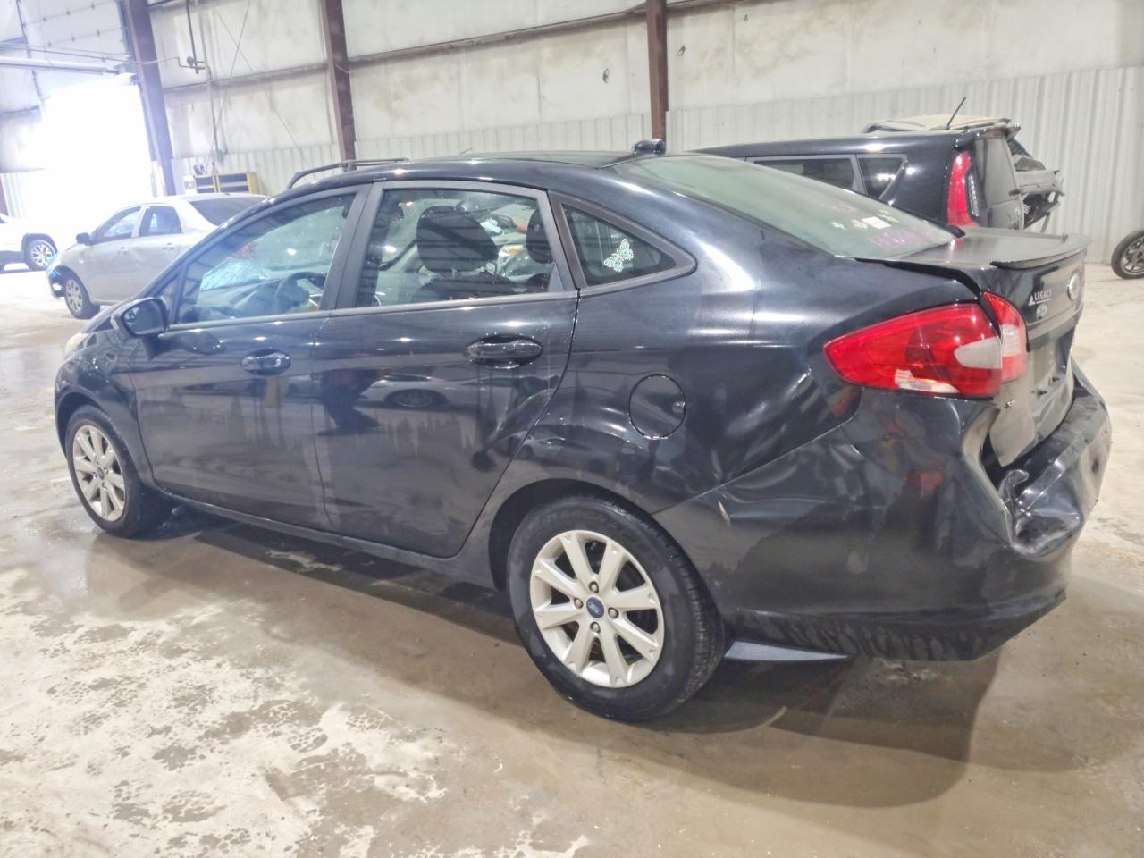 2013 Ford Fiesta Se Black vin: 3FADP4BJ2DM167186