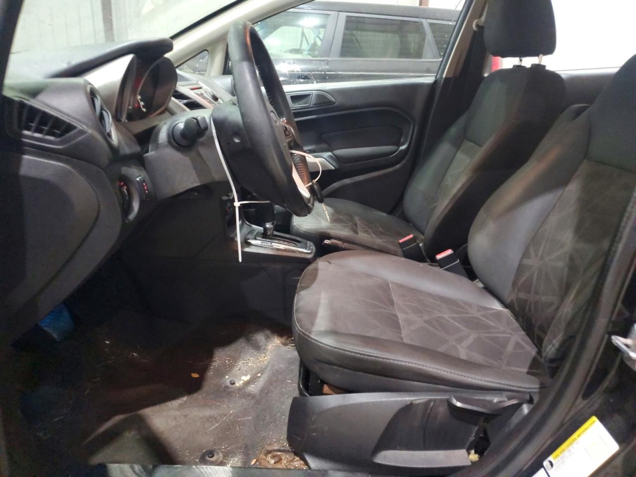 2013 Ford Fiesta Se Black vin: 3FADP4BJ2DM167186
