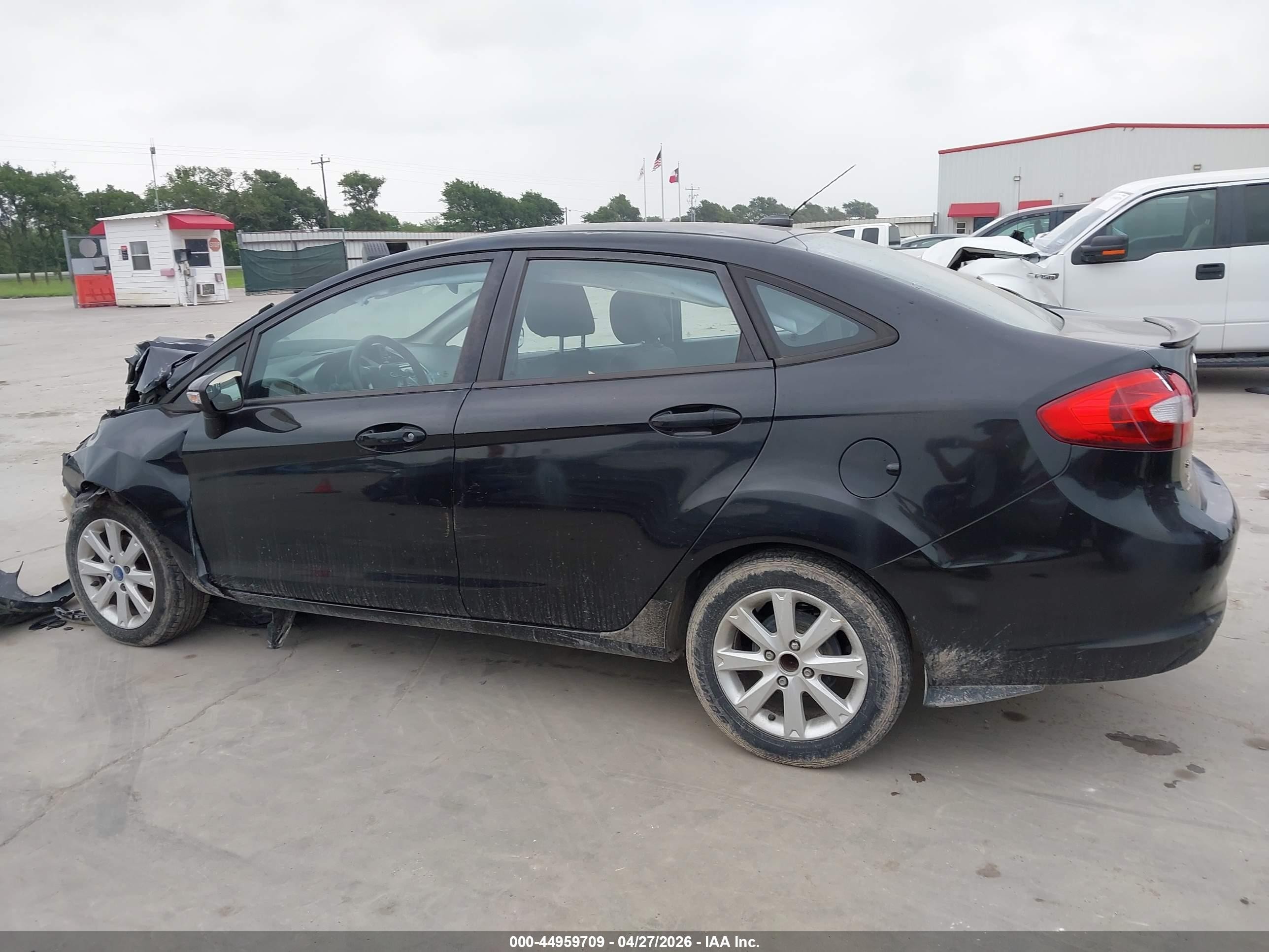 2013 Ford Fiesta Se Black vin: 3FADP4BJ2DM167902