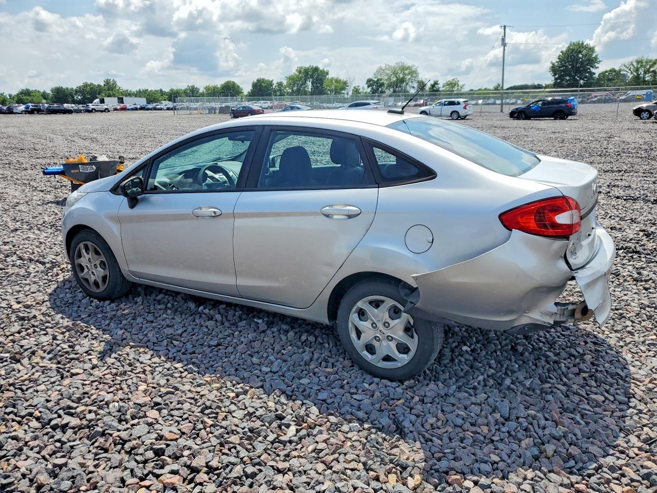 2013 Ford Fiesta Se Silver vin: 3FADP4BJ2DM183534