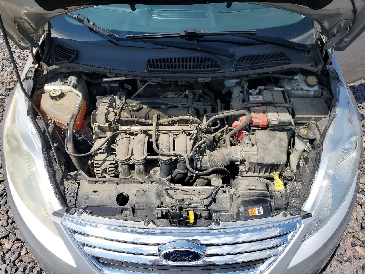 2013 Ford Fiesta Se Silver vin: 3FADP4BJ2DM183534