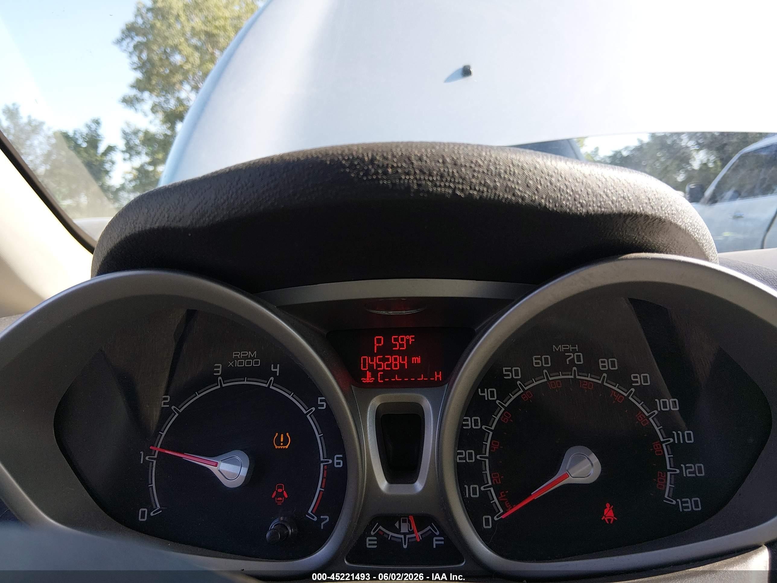 2013 Ford Fiesta Se Silver vin: 3FADP4BJ2DM204138