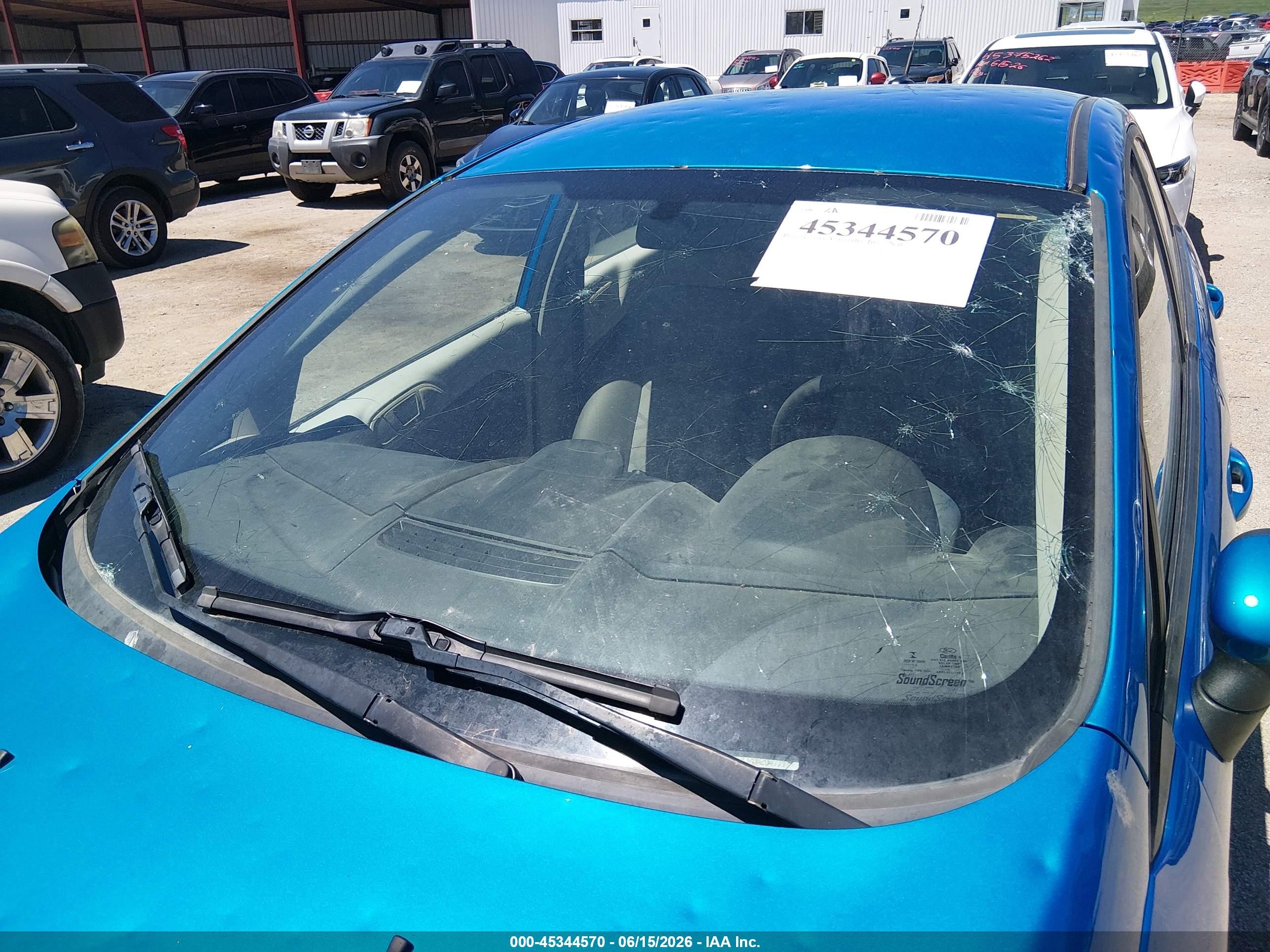2013 Ford Fiesta Se Blue vin: 3FADP4BJ2DM204771