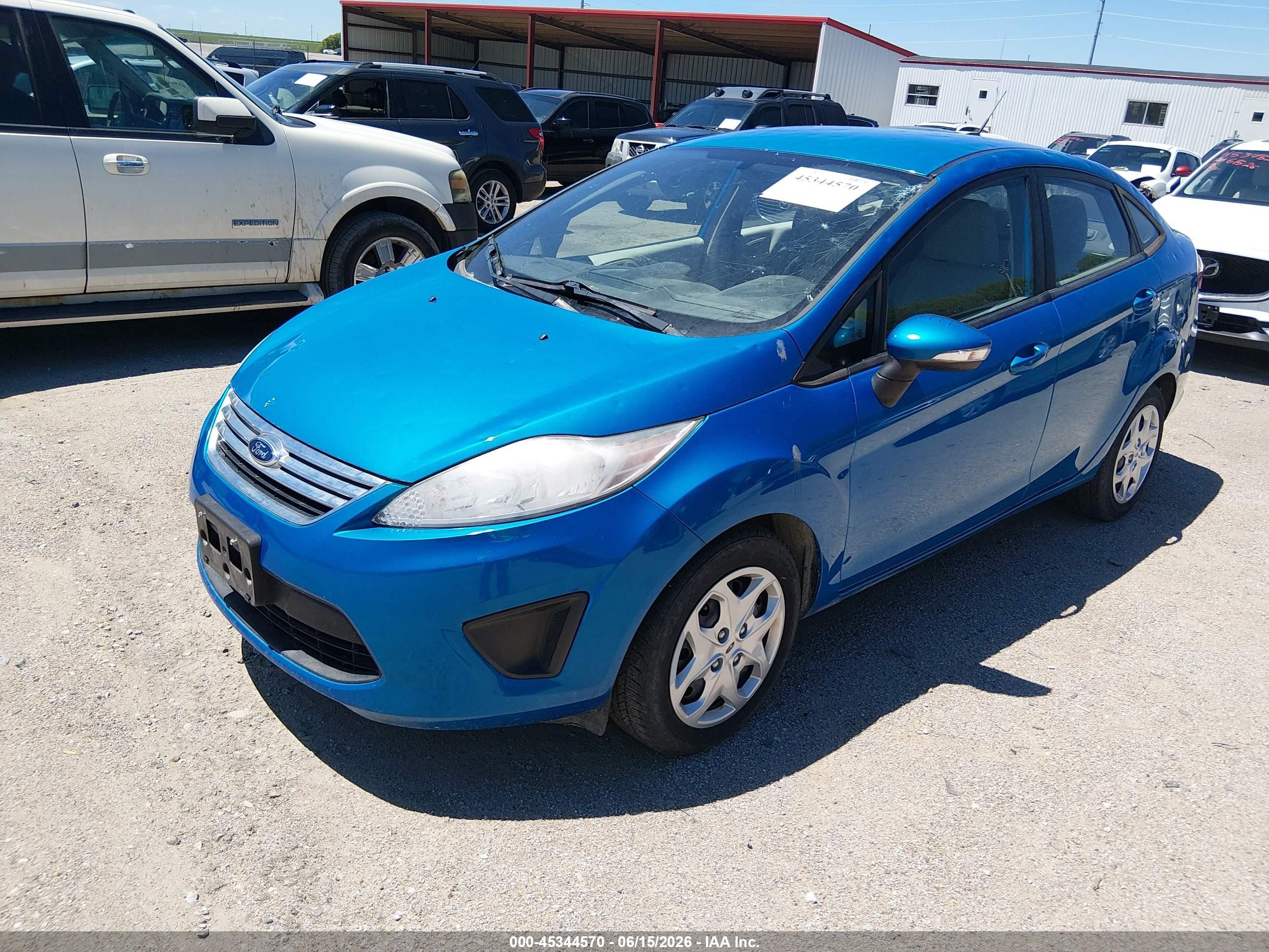 2013 Ford Fiesta Se Blue vin: 3FADP4BJ2DM204771