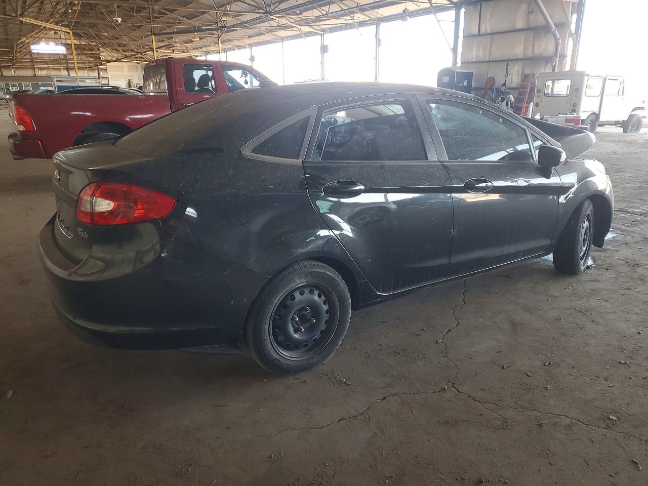 2013 Ford Fiesta Se Black vin: 3FADP4BJ2DM205581
