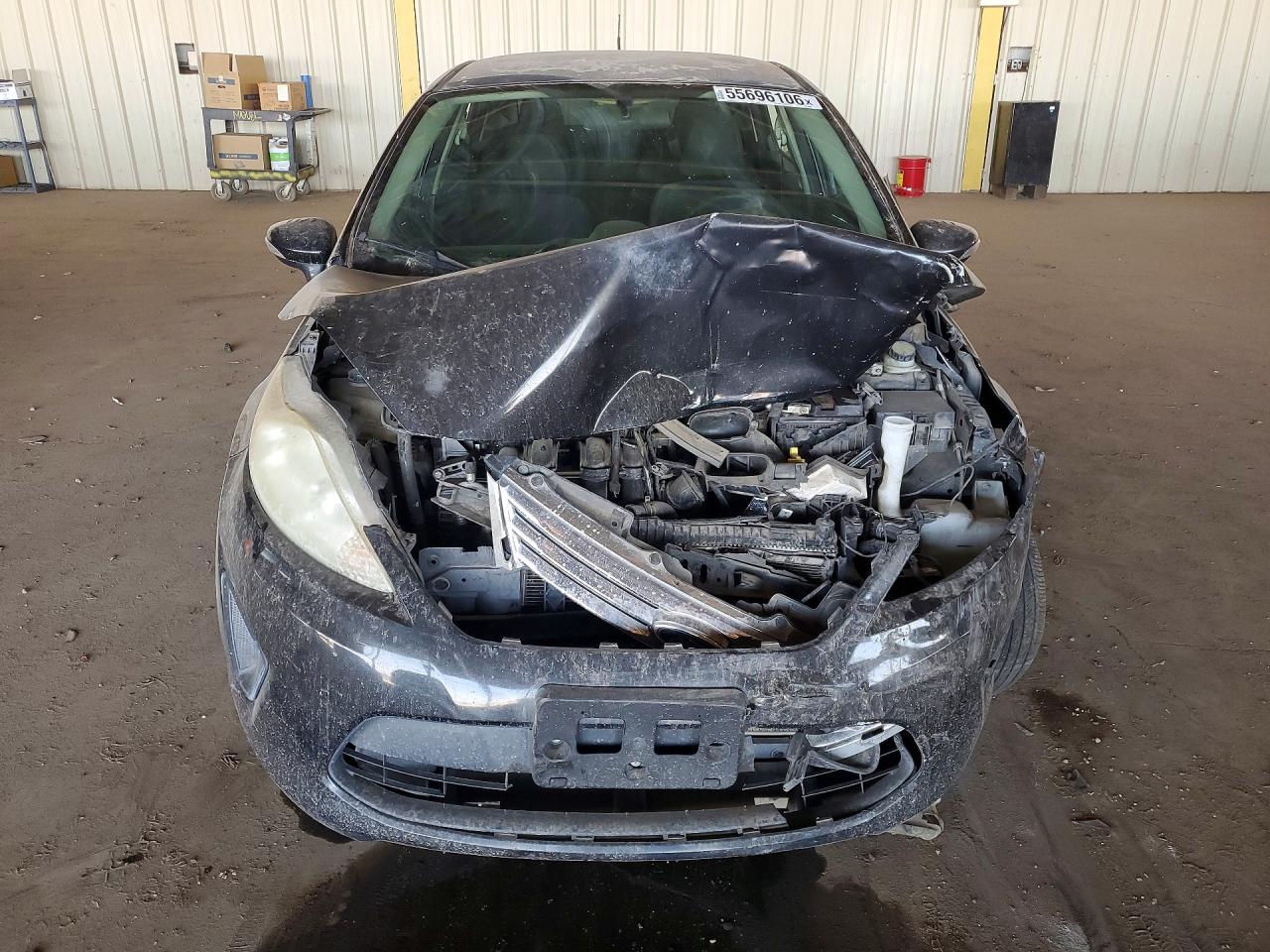 2013 Ford Fiesta Se Black vin: 3FADP4BJ2DM205581