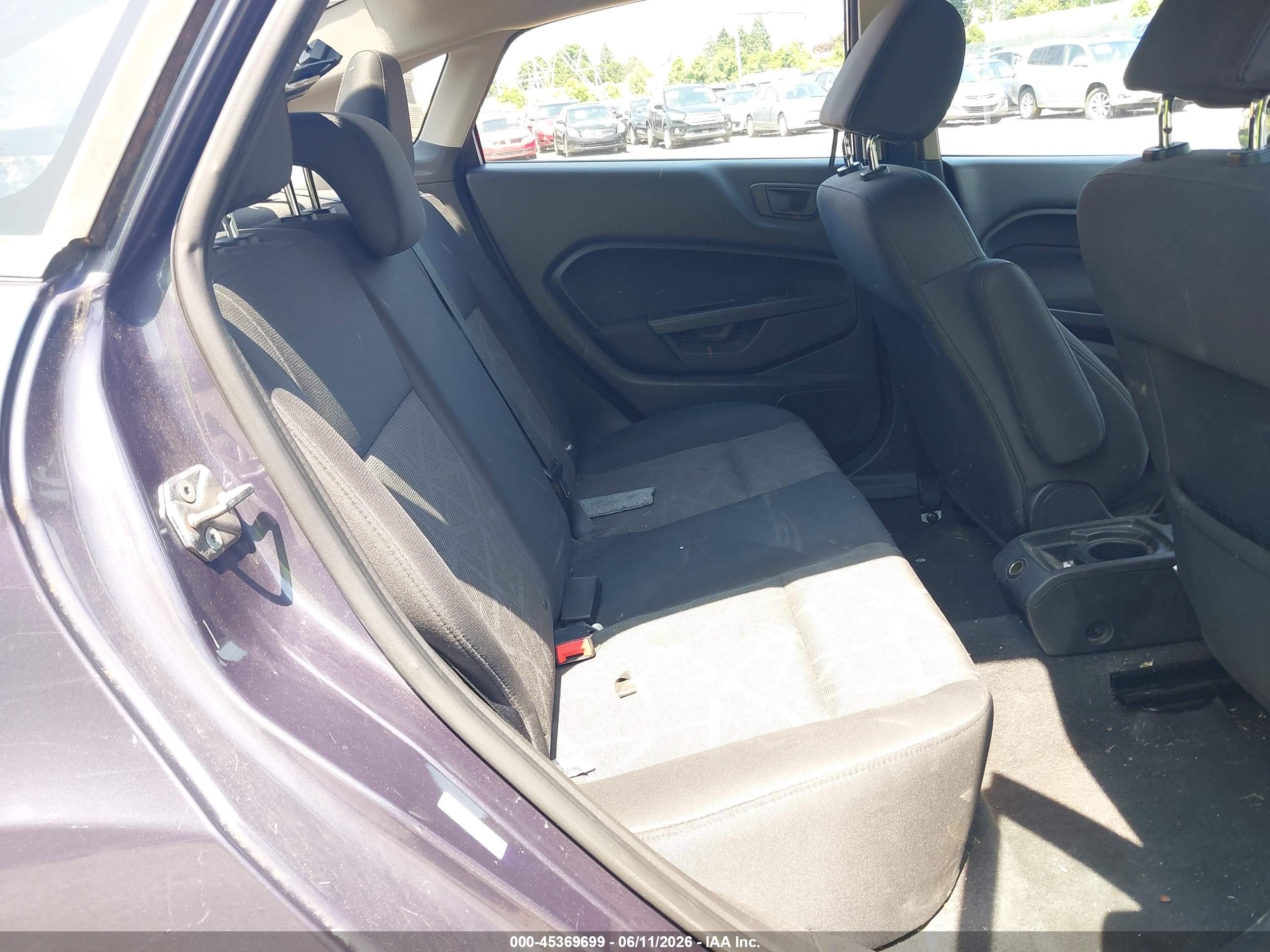 2013 Ford Fiesta Se Gray vin: 3FADP4BJ2DM206682