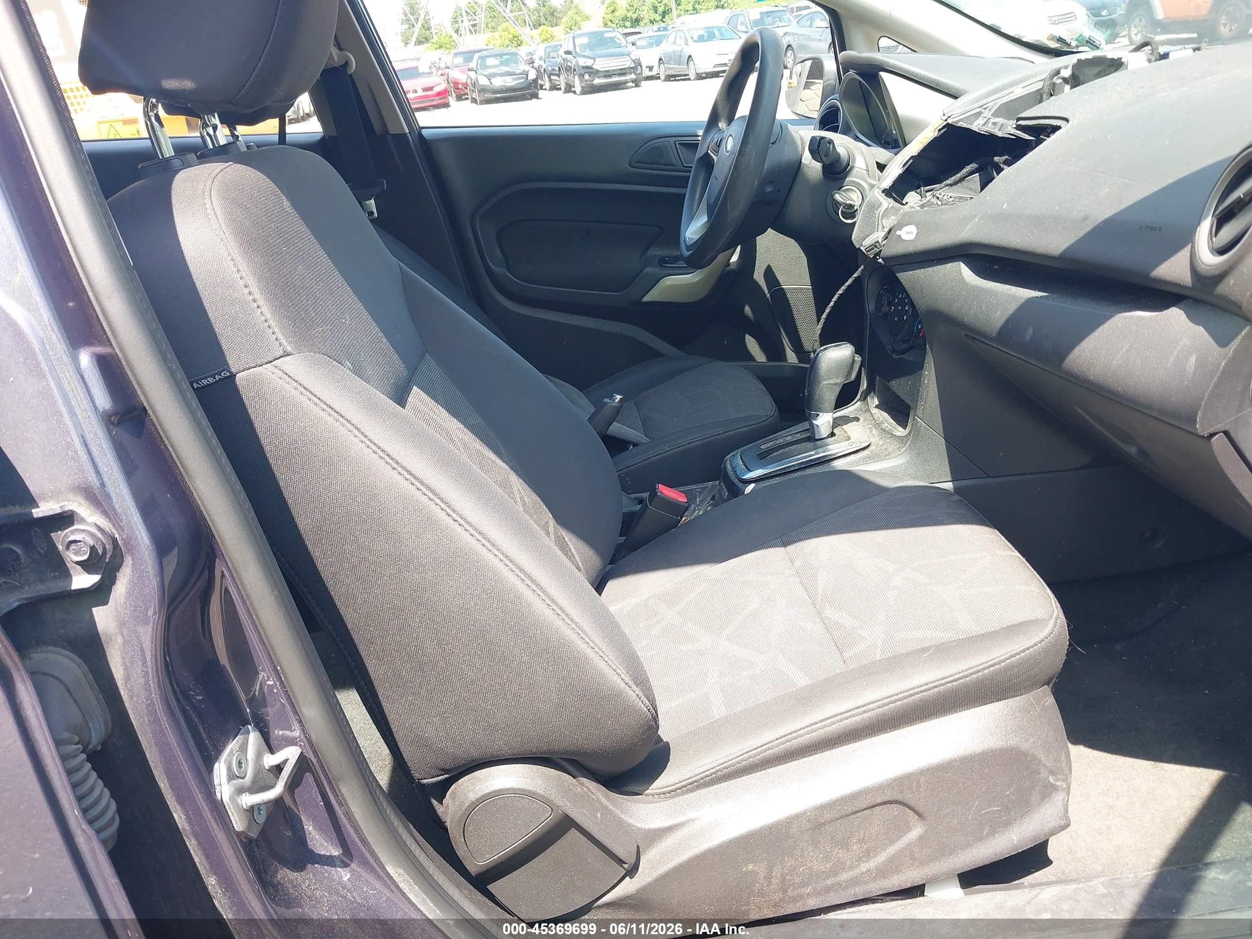 2013 Ford Fiesta Se Gray vin: 3FADP4BJ2DM206682