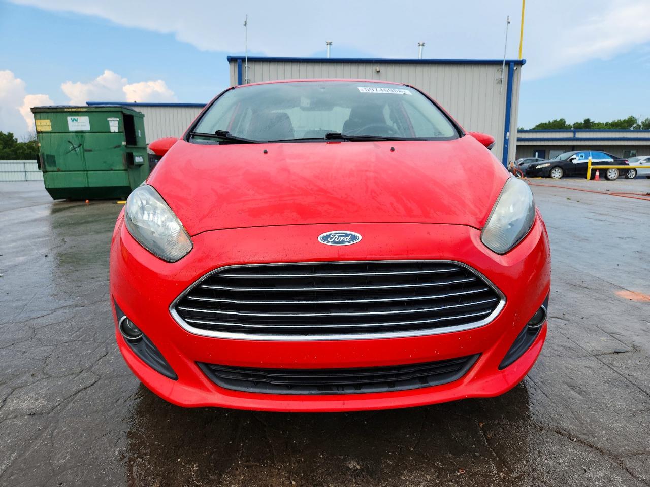 2014 Ford Fiesta Se Red vin: 3FADP4BJ2EM106471