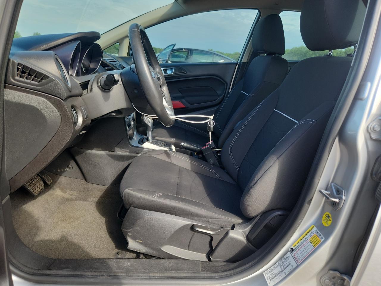 2014 Ford Fiesta Se Silver vin: 3FADP4BJ2EM114151