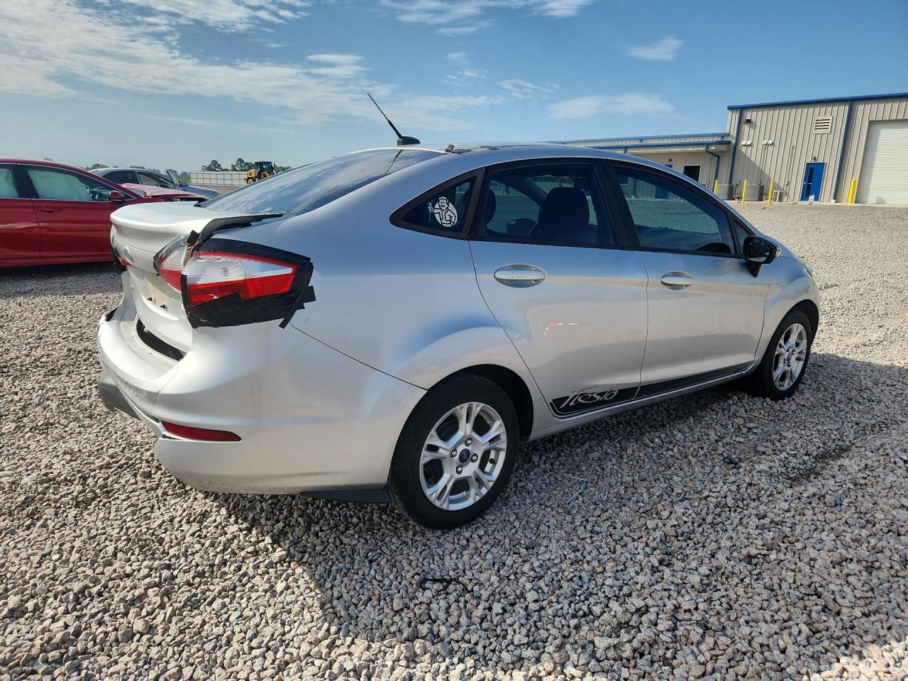 2014 Ford Fiesta Se Silver vin: 3FADP4BJ2EM114151