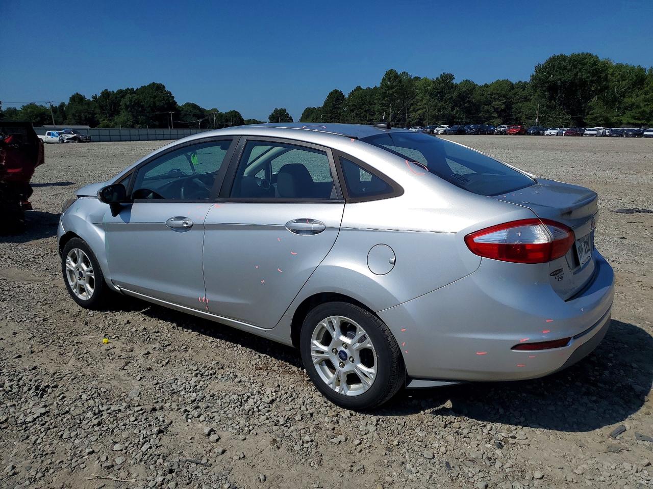 2014 Ford Fiesta Se Silver vin: 3FADP4BJ2EM199511