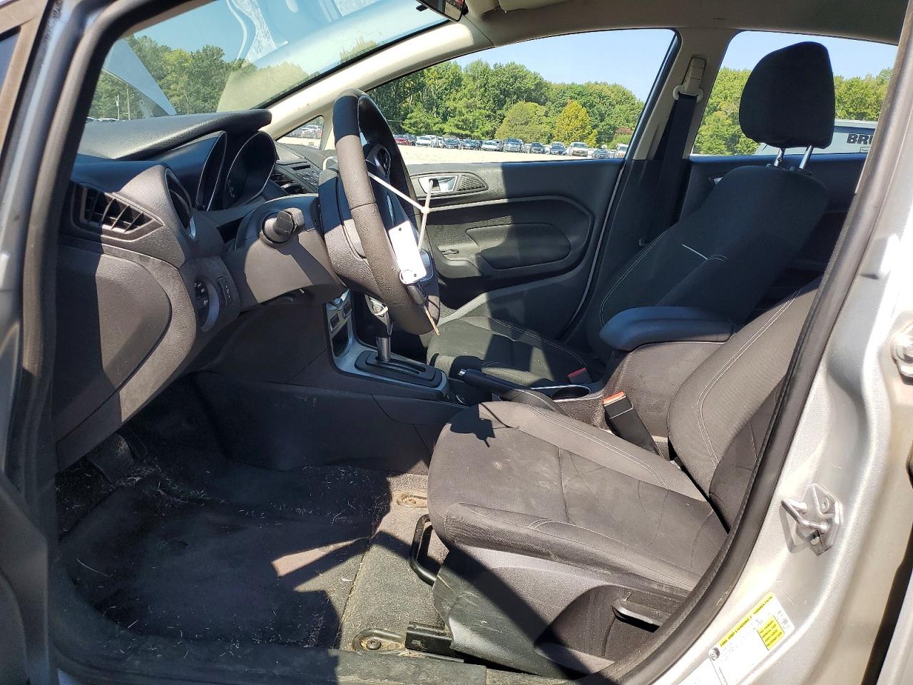 2014 Ford Fiesta Se Silver vin: 3FADP4BJ2EM199511