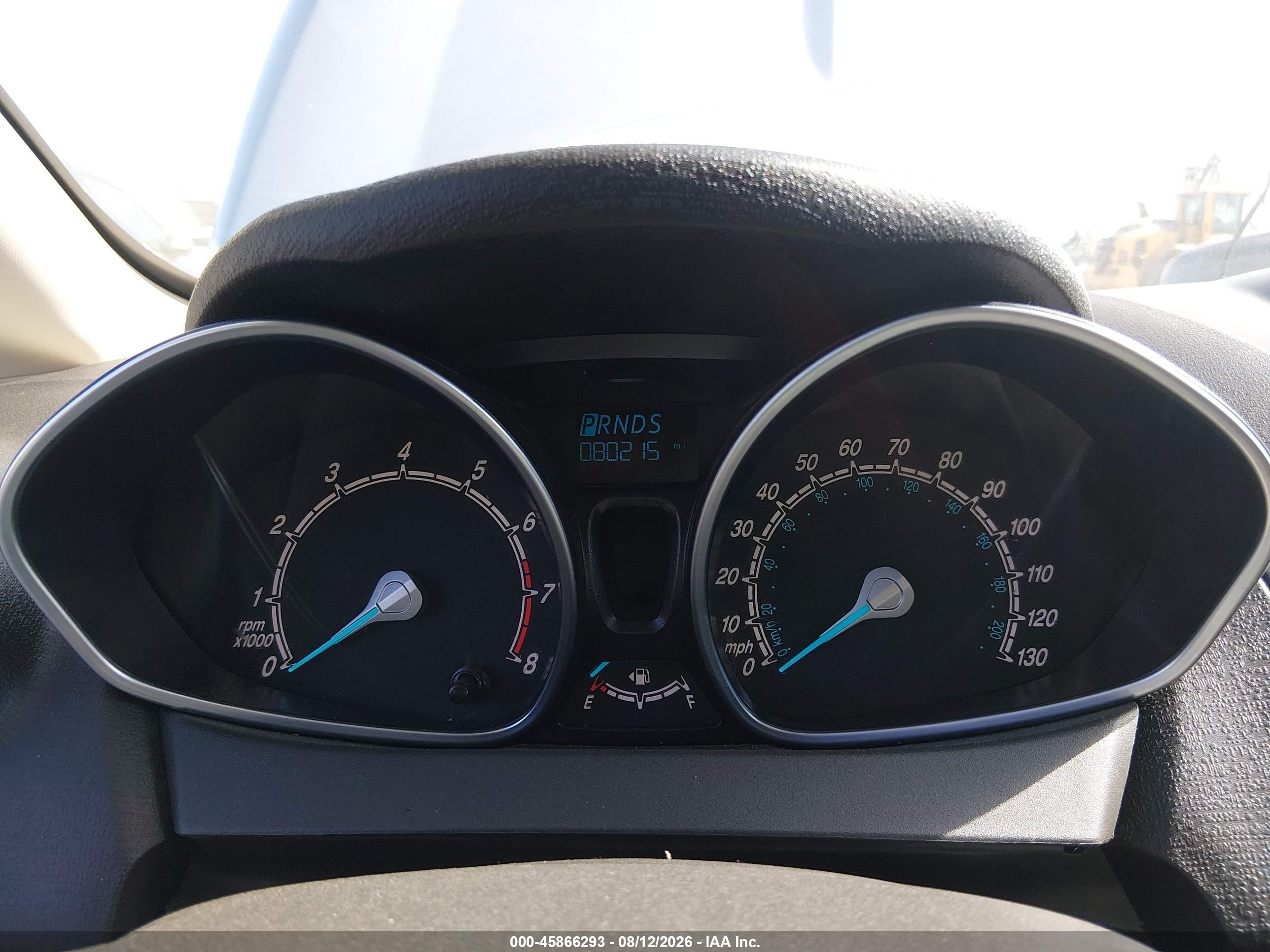 2014 Ford Fiesta Se Silver vin: 3FADP4BJ2EM203489