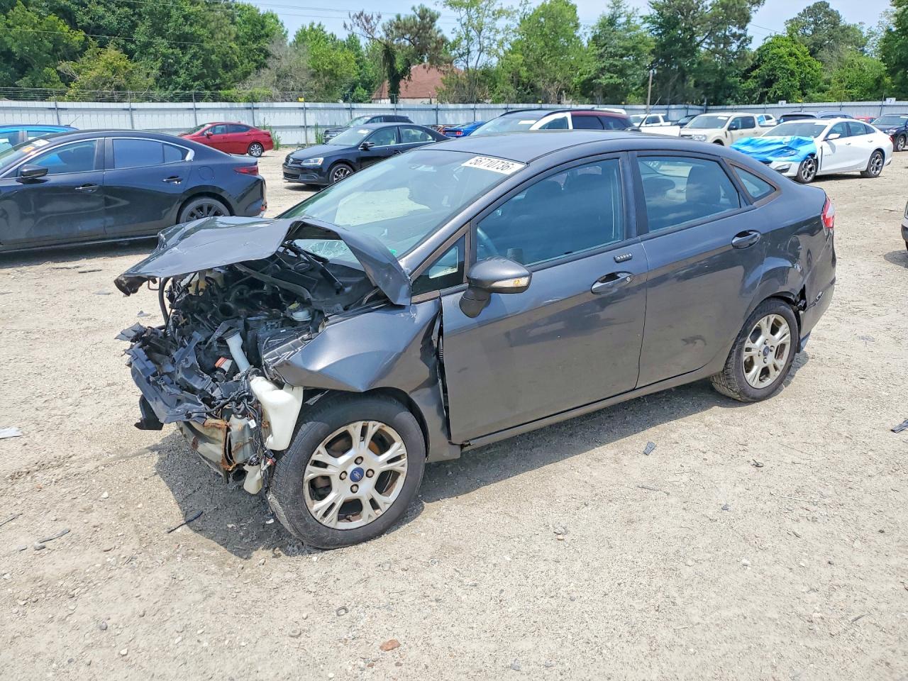 2015 Ford Fiesta Se Charcoal vin: 3FADP4BJ2FM181530
