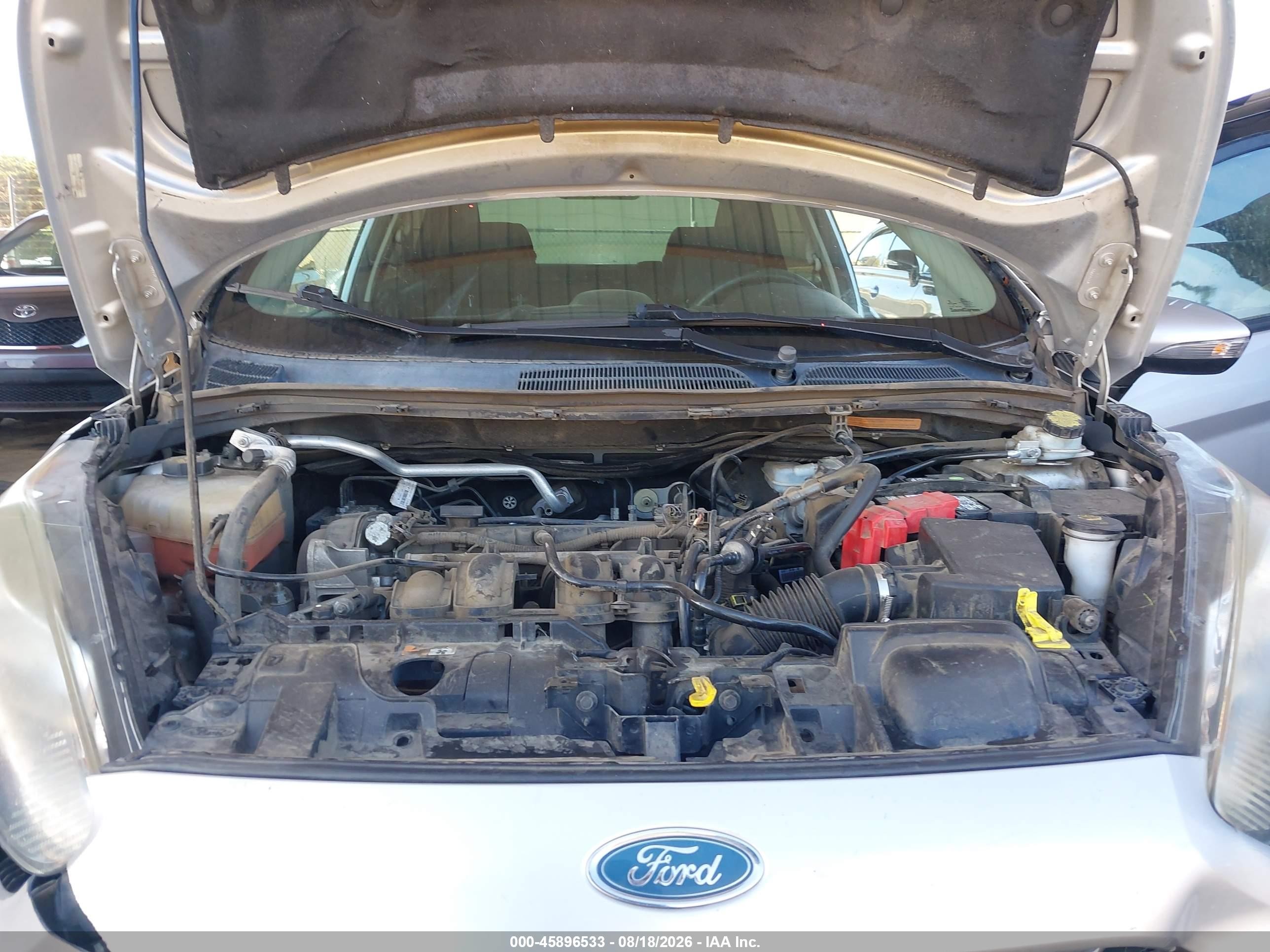2015 Ford Fiesta Se Silver vin: 3FADP4BJ2FM190969