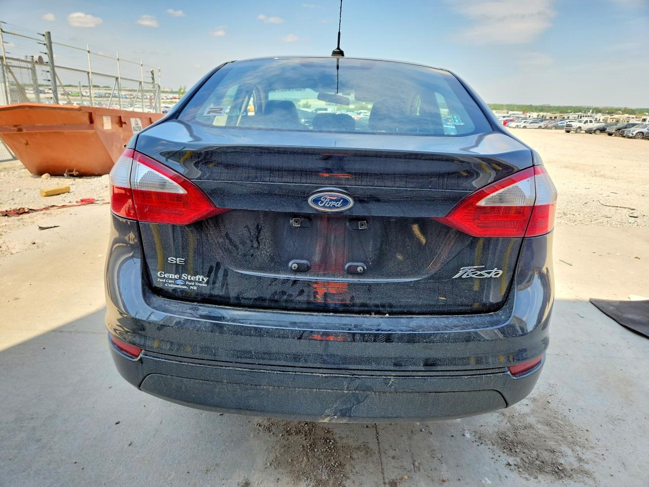 2015 Ford Fiesta Se Black vin: 3FADP4BJ2FM199171