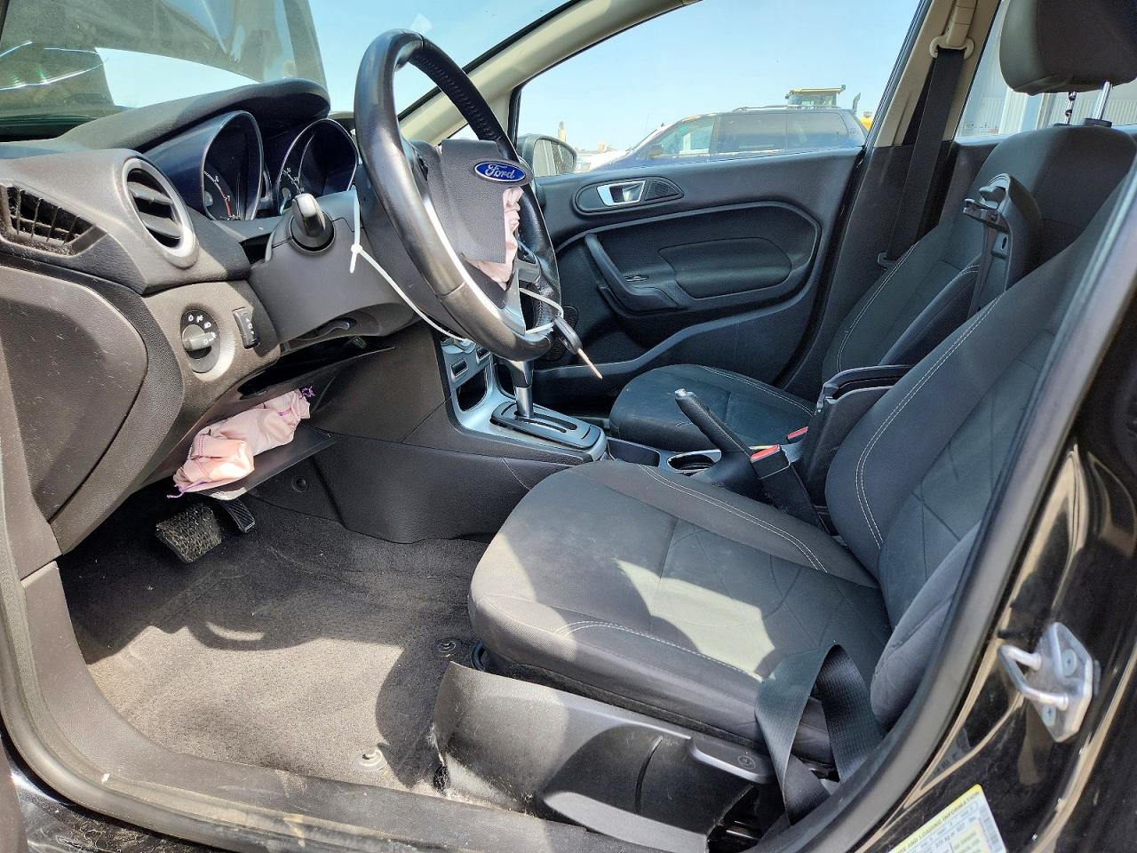 2015 Ford Fiesta Se Black vin: 3FADP4BJ2FM199171