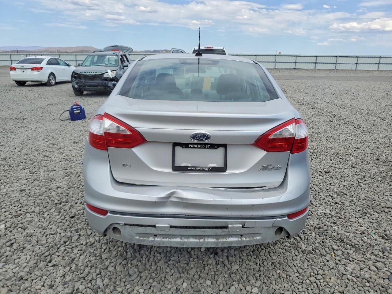 2015 Ford Fiesta Se Silver vin: 3FADP4BJ2FM200285