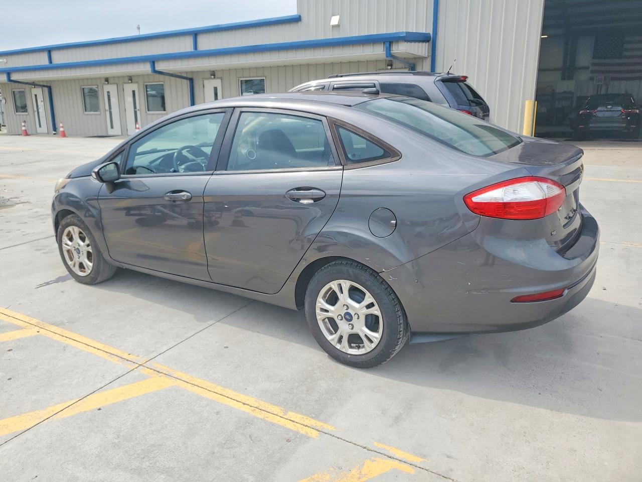 2015 Ford Fiesta Se Gray vin: 3FADP4BJ2FM207785