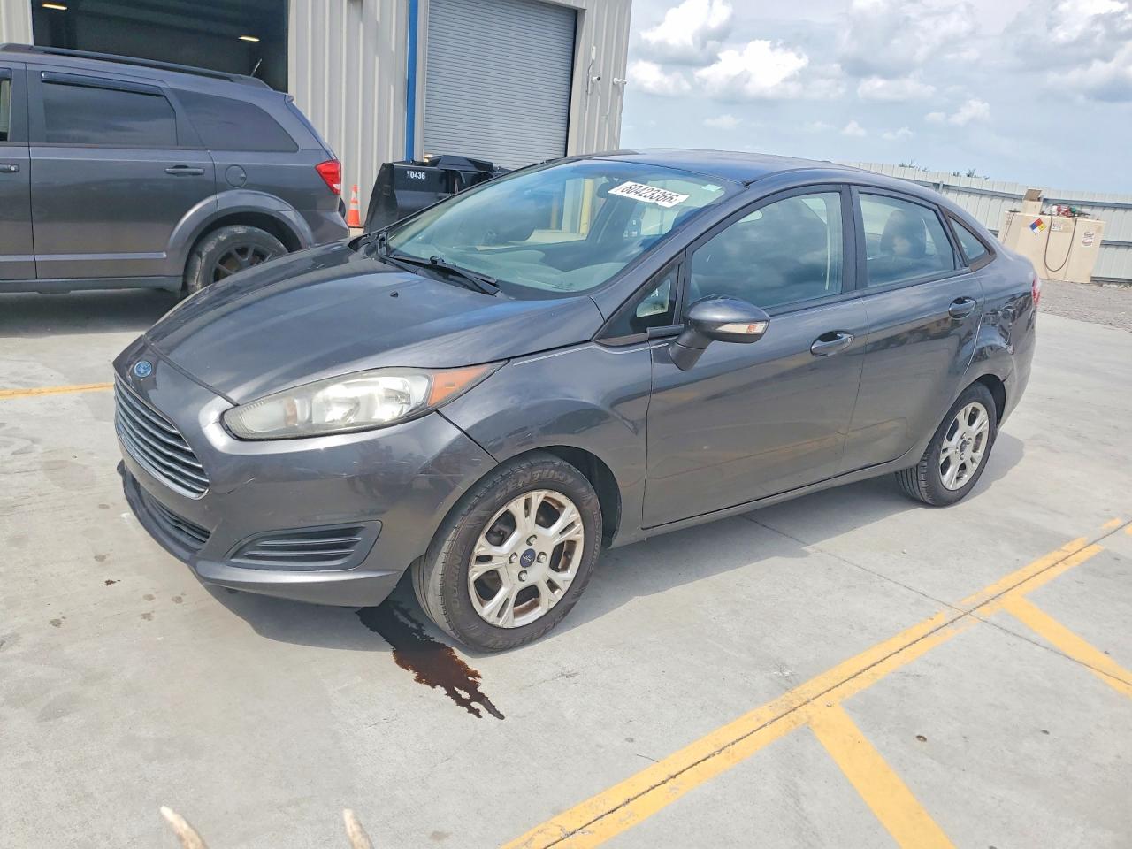 2015 Ford Fiesta Se Gray vin: 3FADP4BJ2FM207785