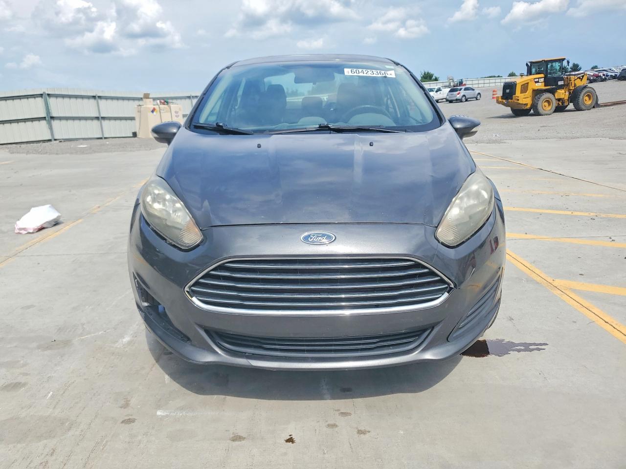 2015 Ford Fiesta Se Gray vin: 3FADP4BJ2FM207785