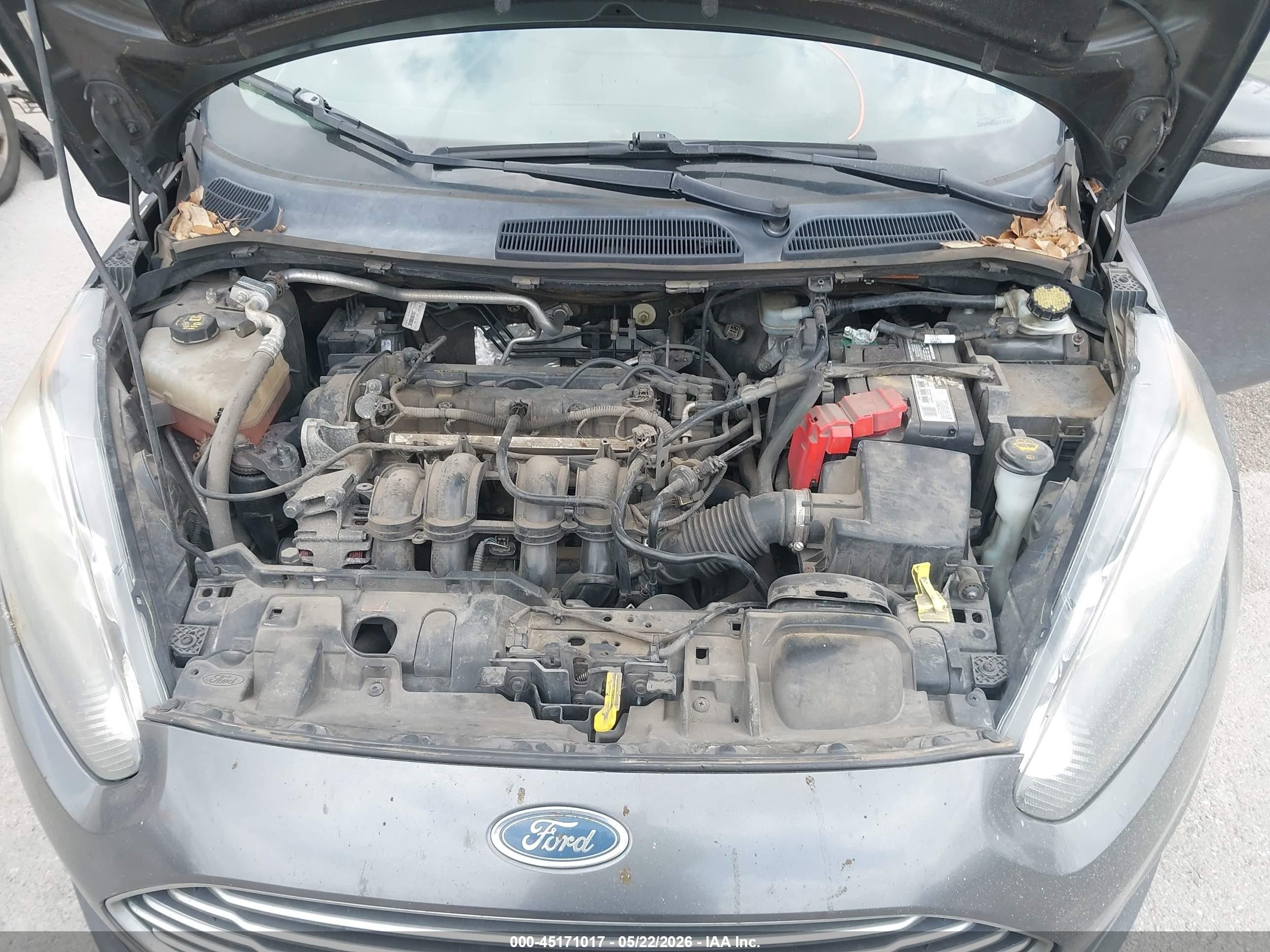 2015 Ford Fiesta Se Gray vin: 3FADP4BJ2FM221105