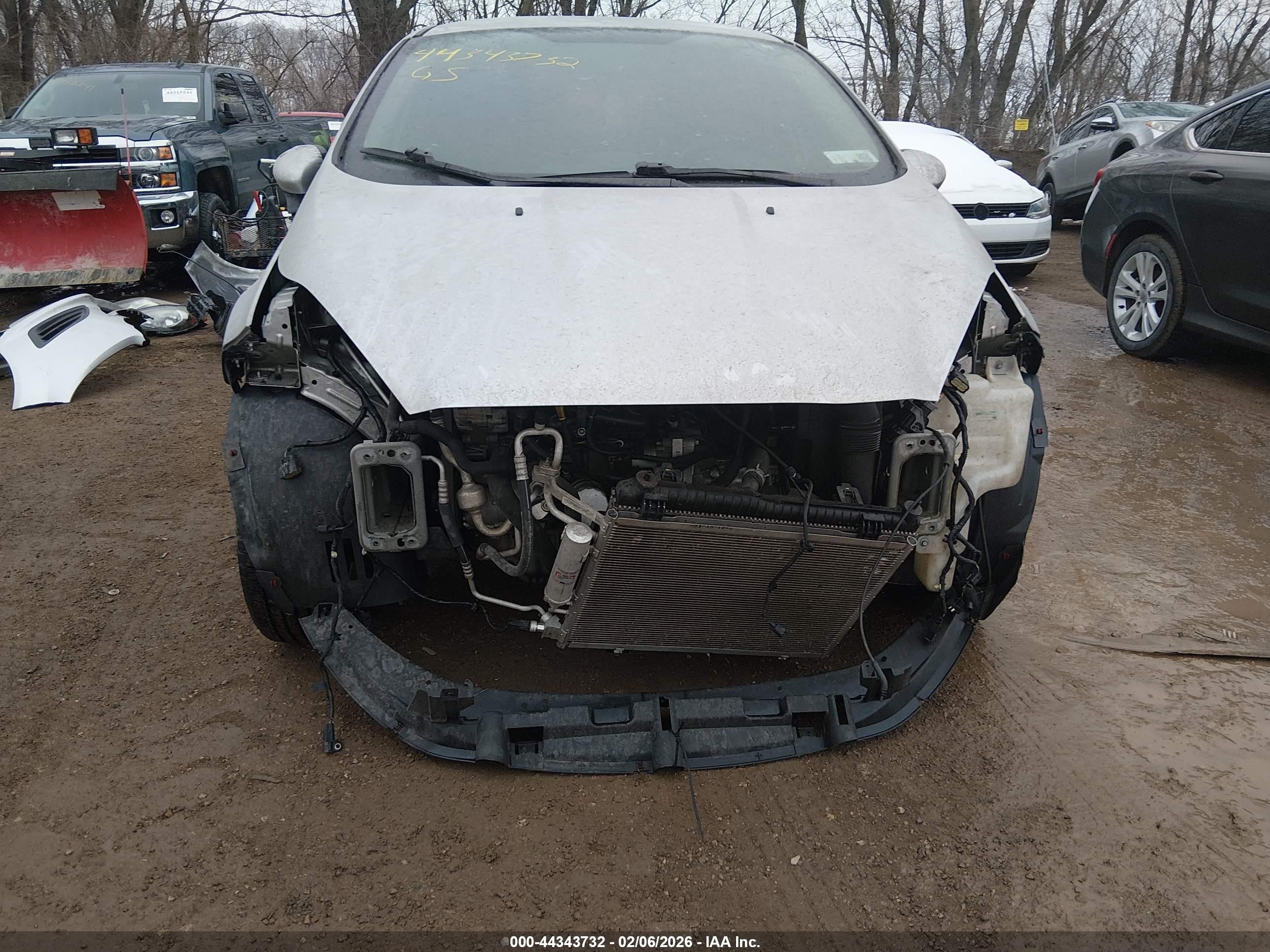 2018 Ford Fiesta Se Silver vin: 3FADP4BJ2JM111311