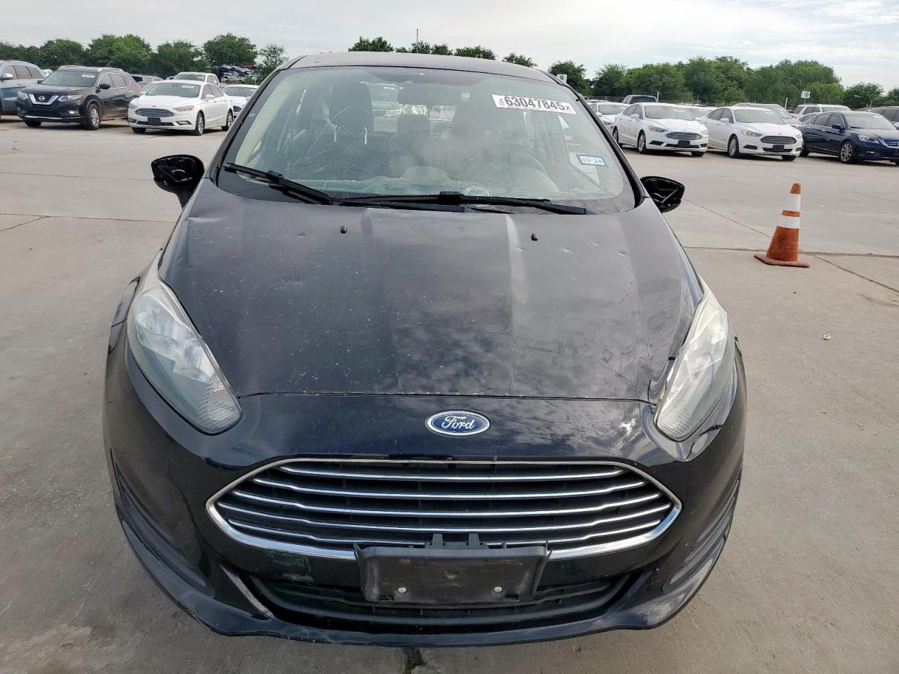 2018 Ford Fiesta Se Black vin: 3FADP4BJ2JM111888