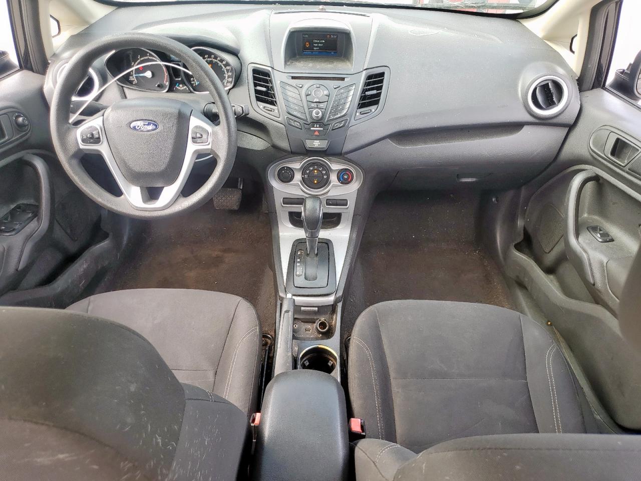 2018 Ford Fiesta Se Black vin: 3FADP4BJ2JM111888