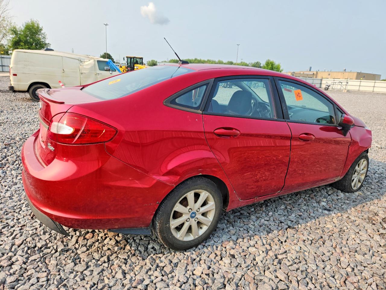 2011 Ford Fiesta Se Красный vin: 3FADP4BJ3BM131245