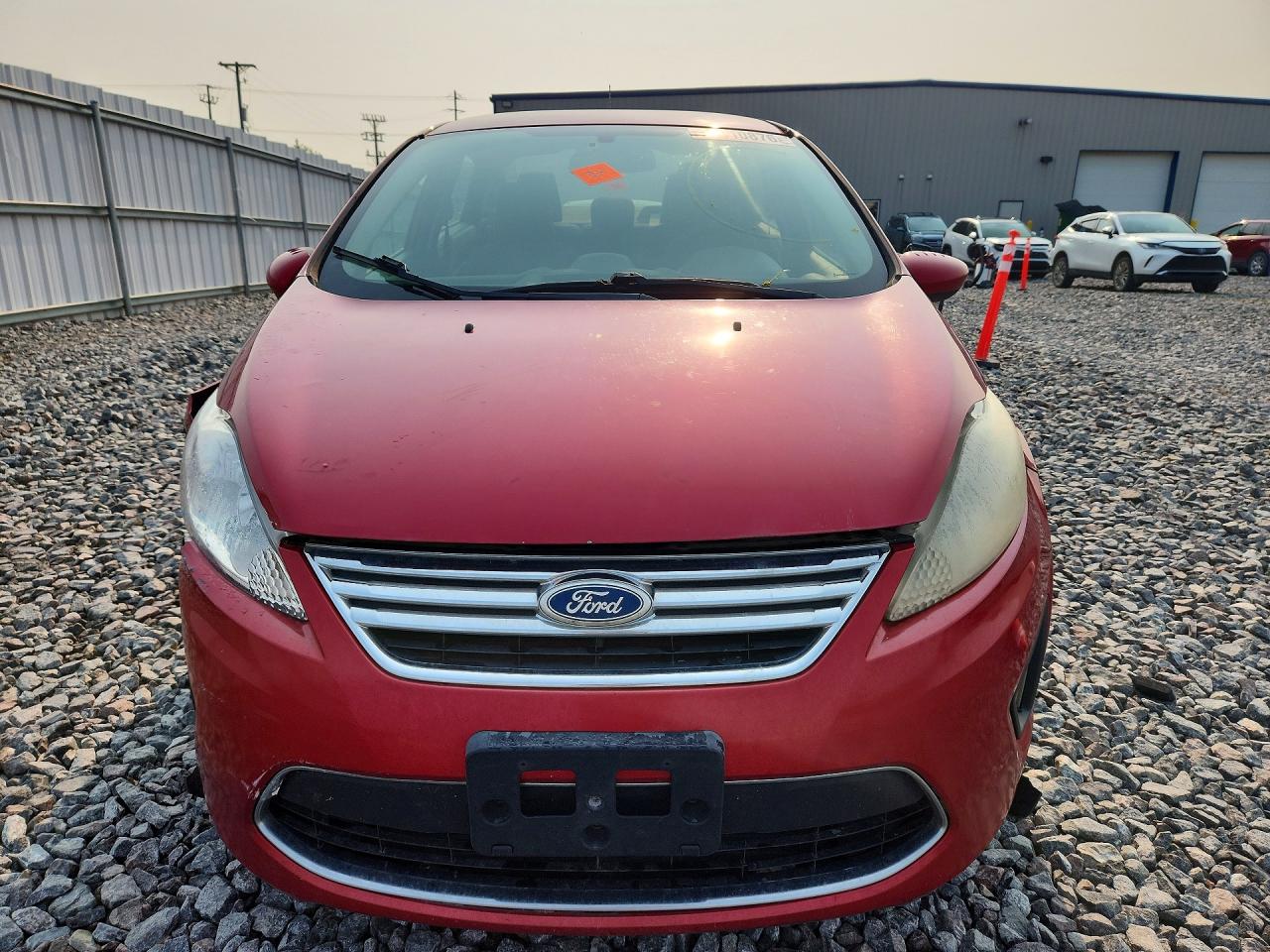 2011 Ford Fiesta Se Красный vin: 3FADP4BJ3BM131245