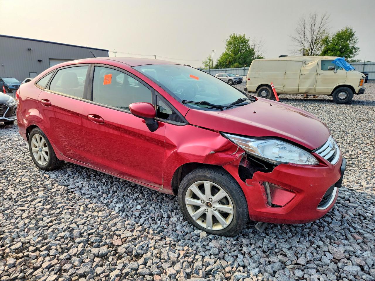 2011 Ford Fiesta Se Красный vin: 3FADP4BJ3BM131245