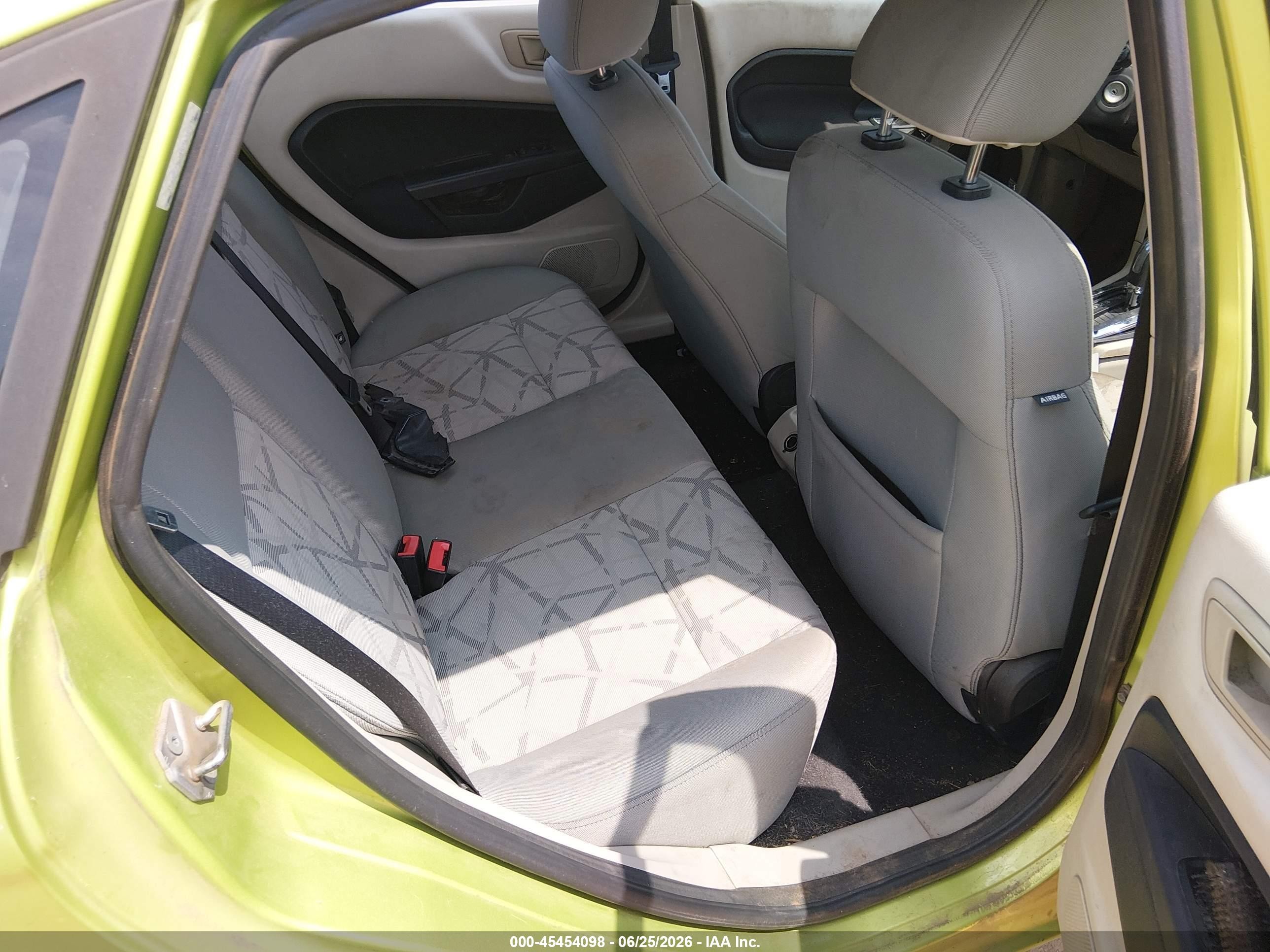 2011 Ford Fiesta Se Green vin: 3FADP4BJ3BM140530
