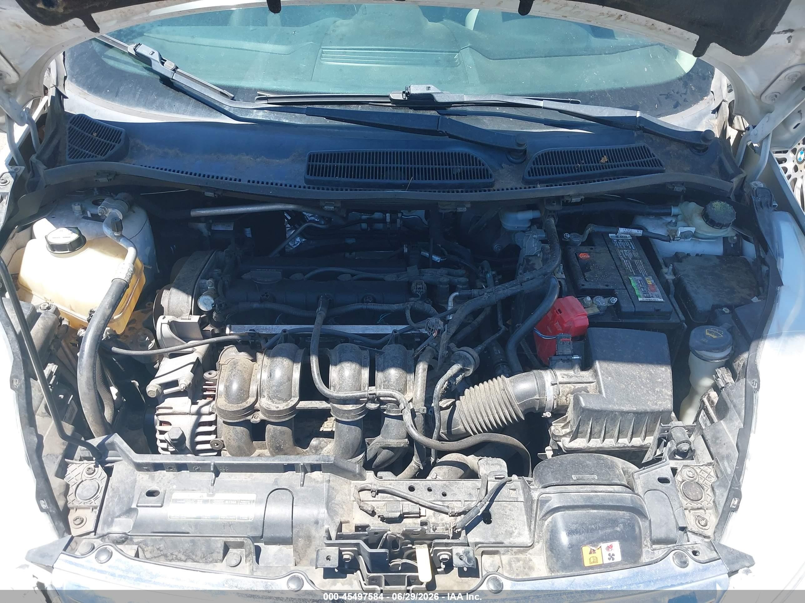 2011 Ford Fiesta Se Белый vin: 3FADP4BJ3BM204971