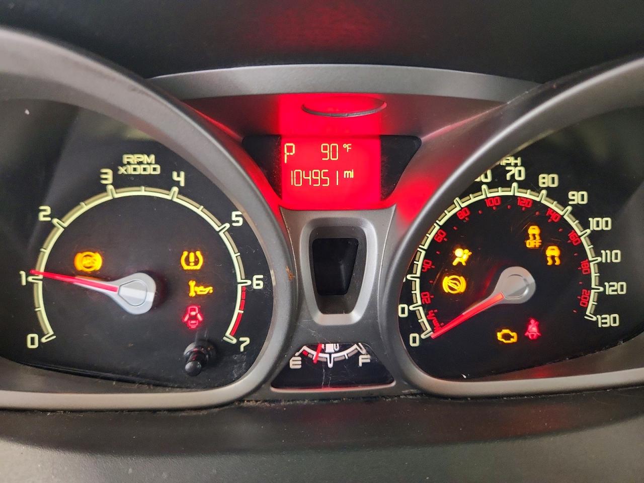 2011 Ford Fiesta Se Silver vin: 3FADP4BJ3BM212536
