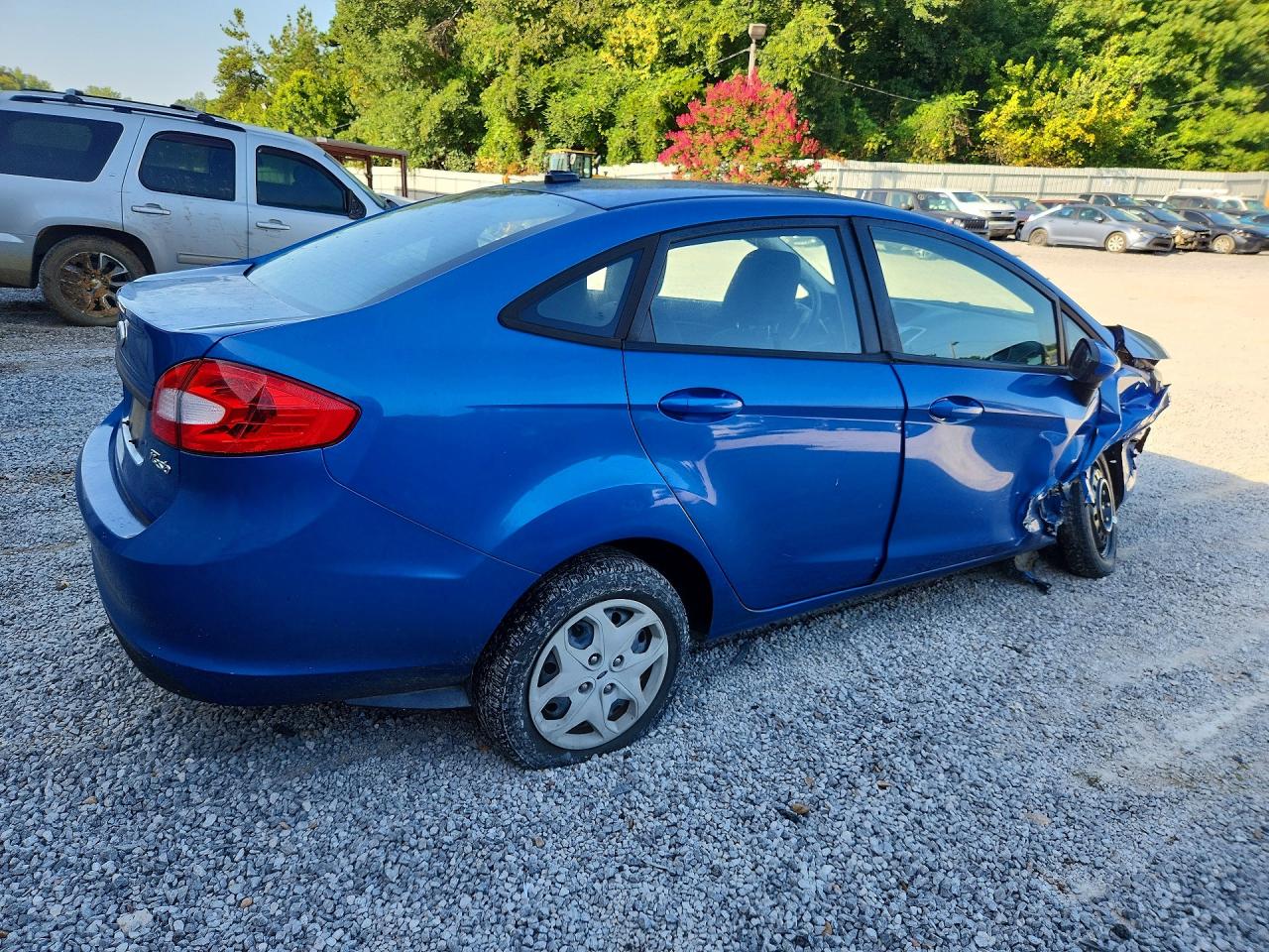 2011 Ford Fiesta Se Blue vin: 3FADP4BJ3BM227599