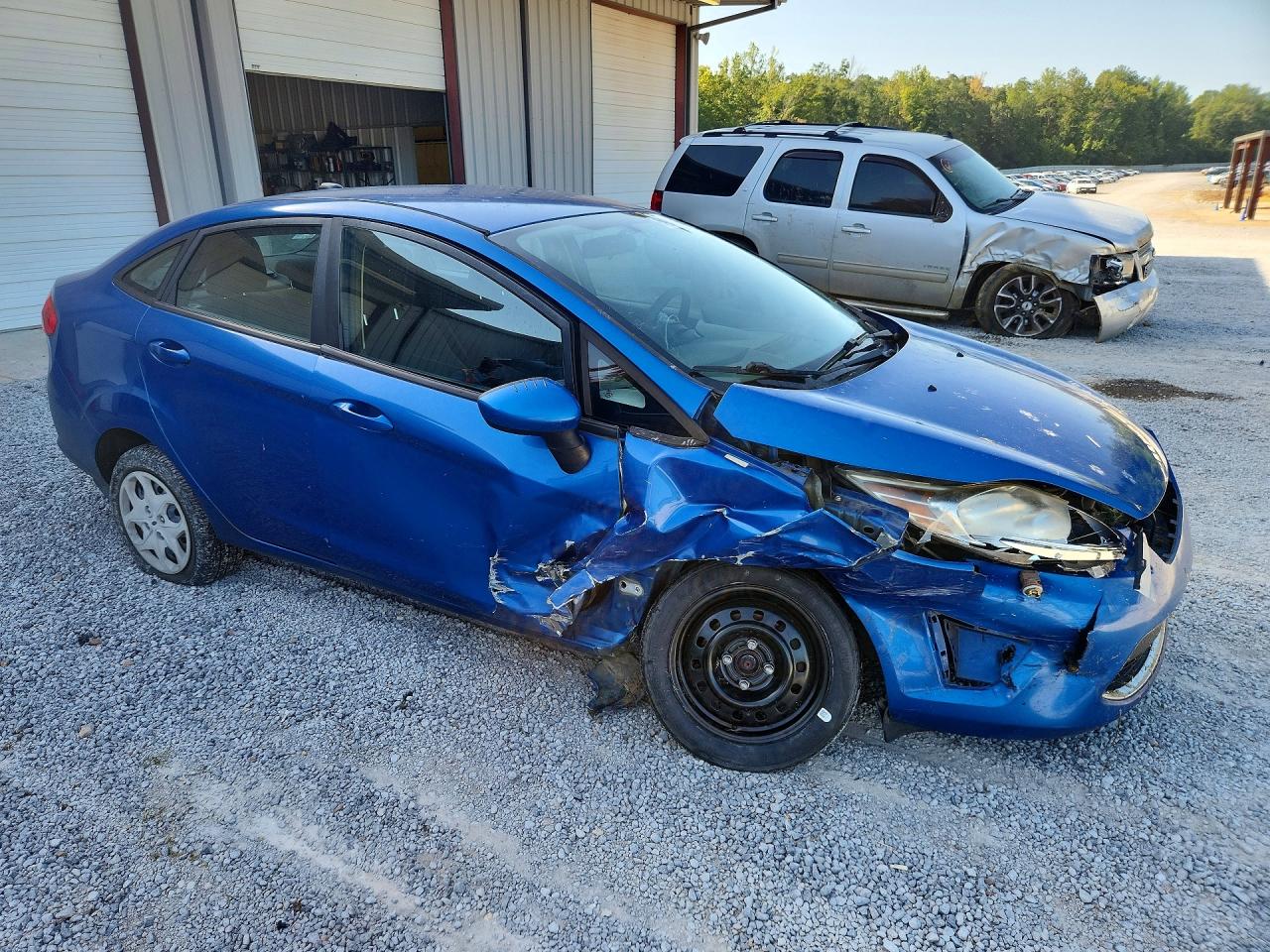 2011 Ford Fiesta Se Blue vin: 3FADP4BJ3BM227599