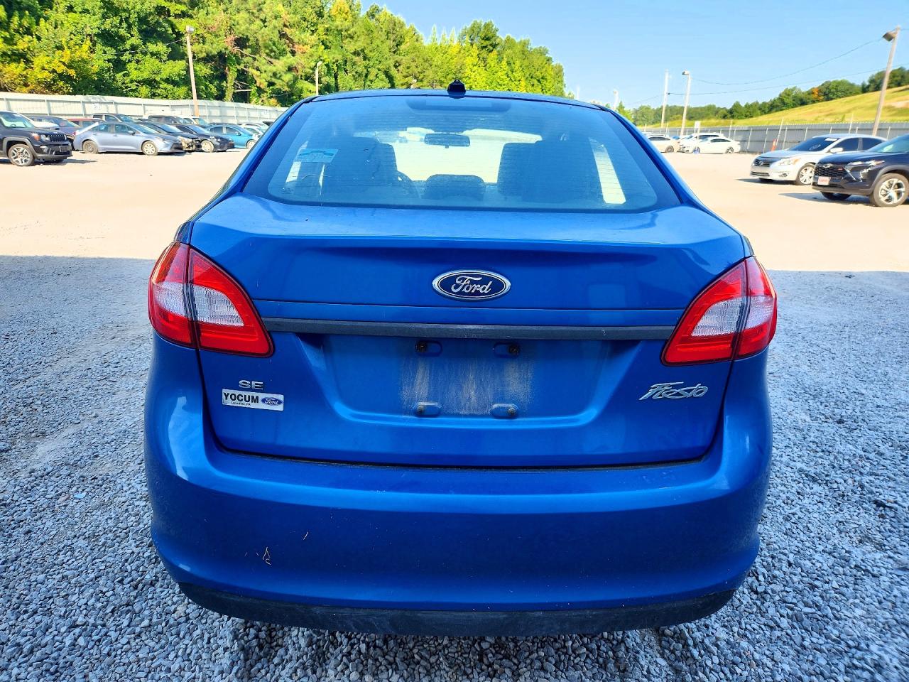 2011 Ford Fiesta Se Blue vin: 3FADP4BJ3BM227599