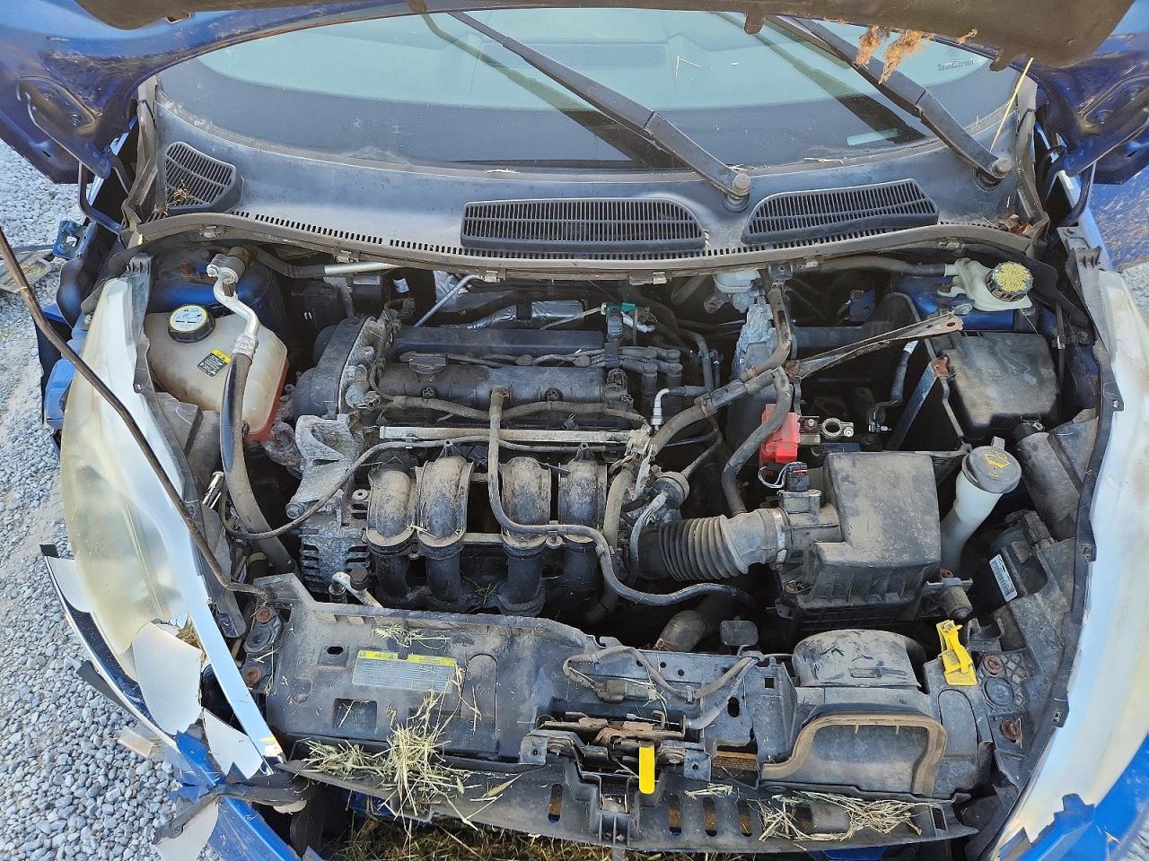 2011 Ford Fiesta Se Blue vin: 3FADP4BJ3BM227599