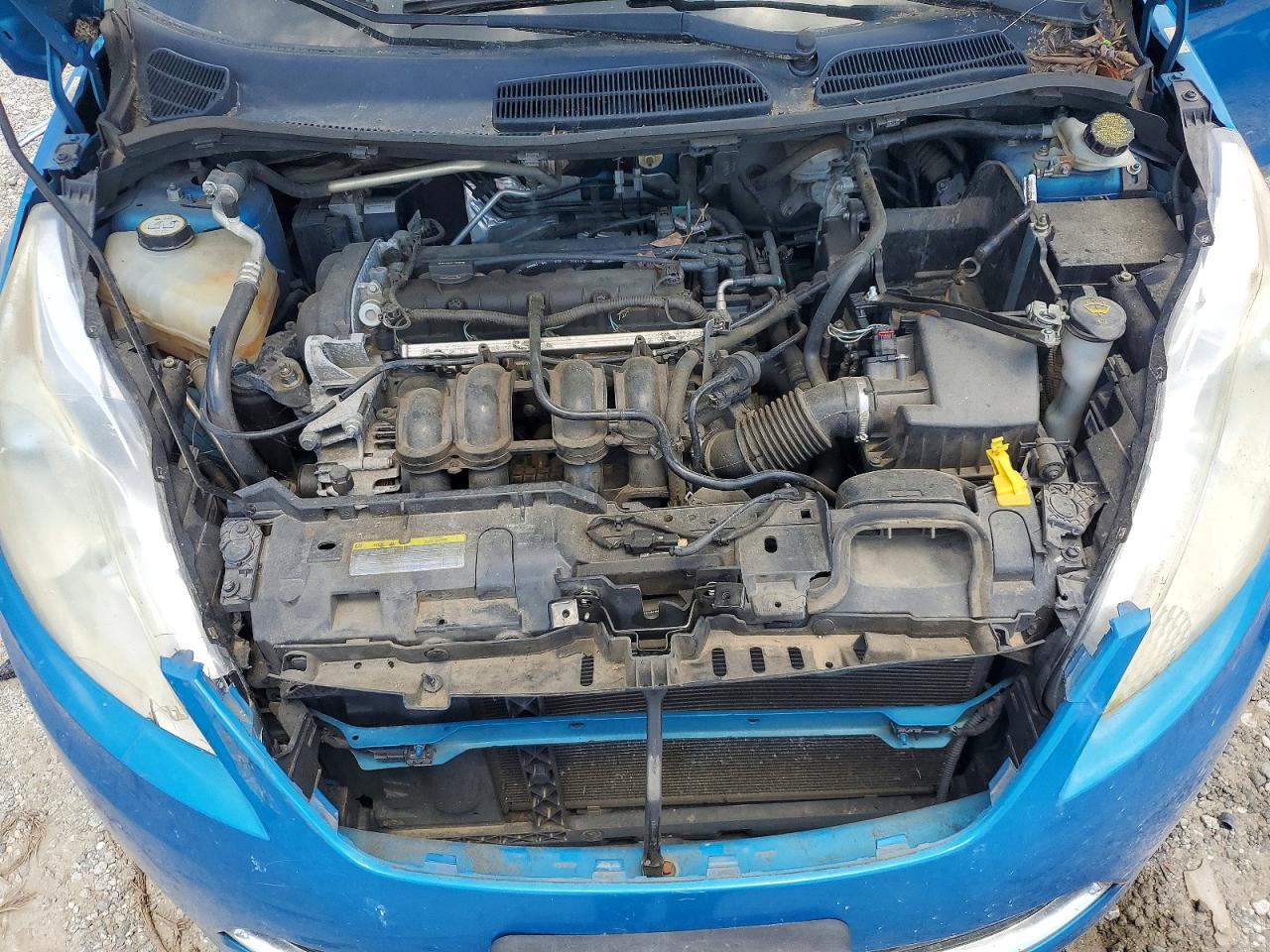 2012 Ford Fiesta Se Blue vin: 3FADP4BJ3CM137046