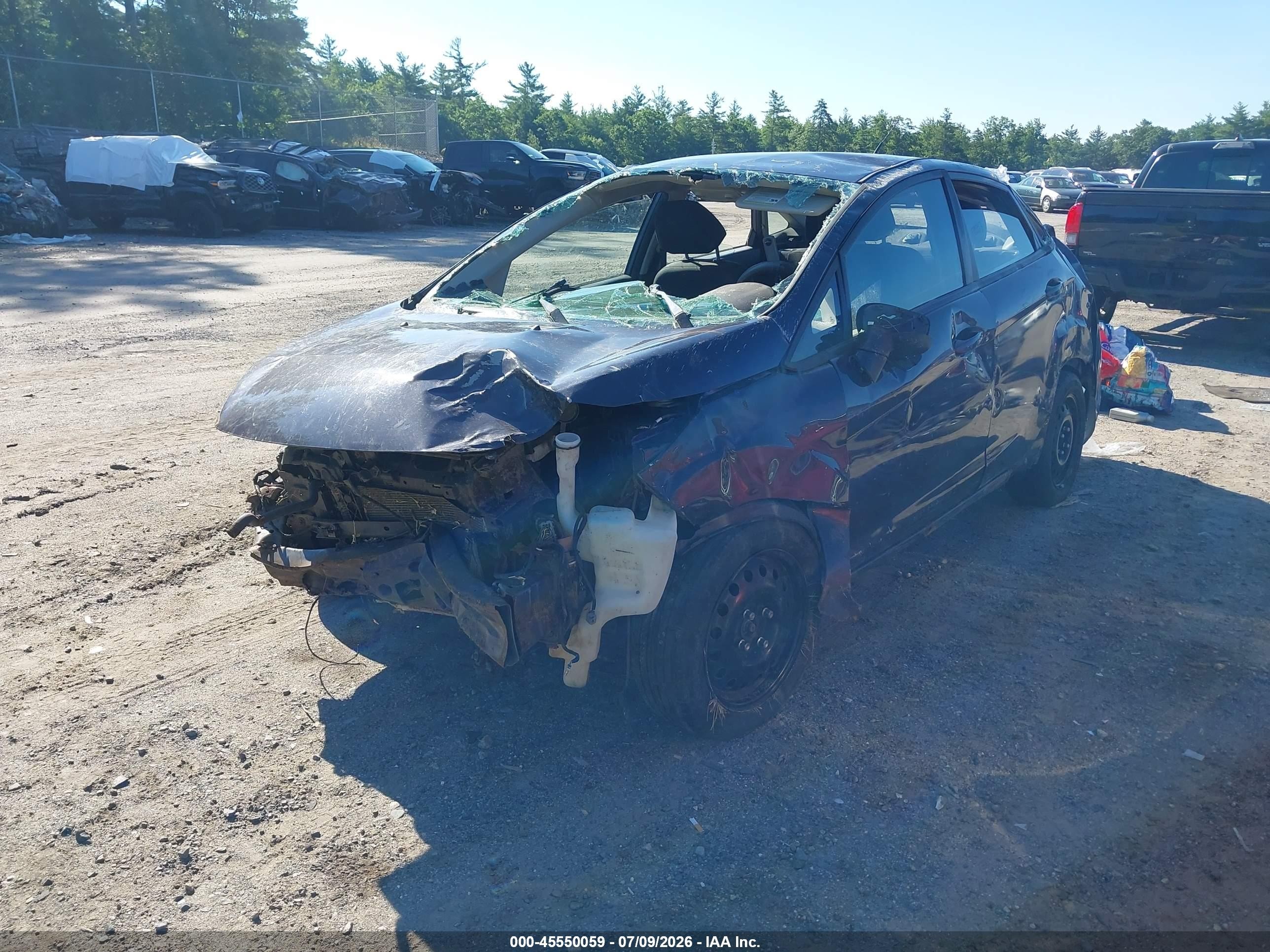 2013 Ford Fiesta Se Gray vin: 3FADP4BJ3DM131605